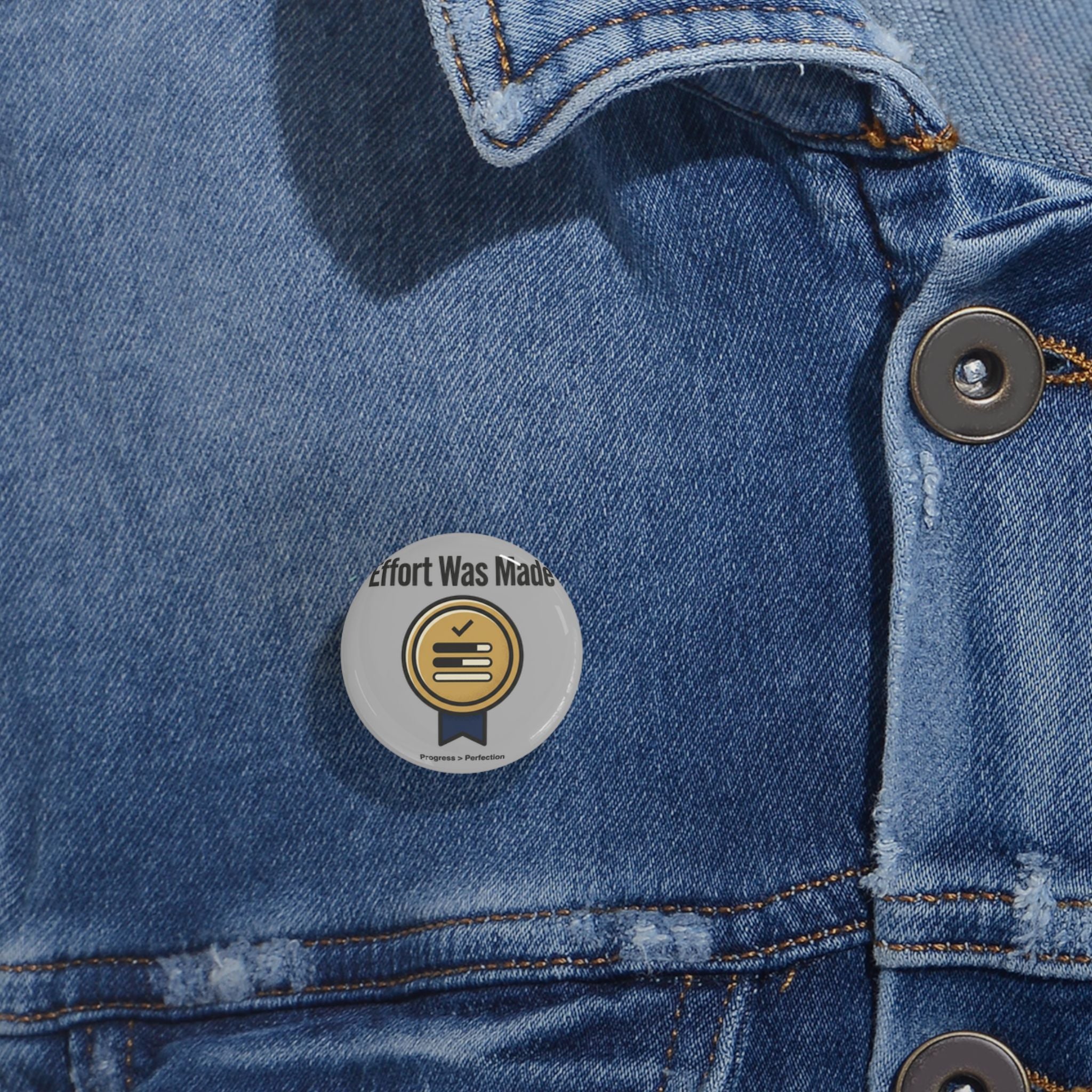 Effort was Made Round Pins