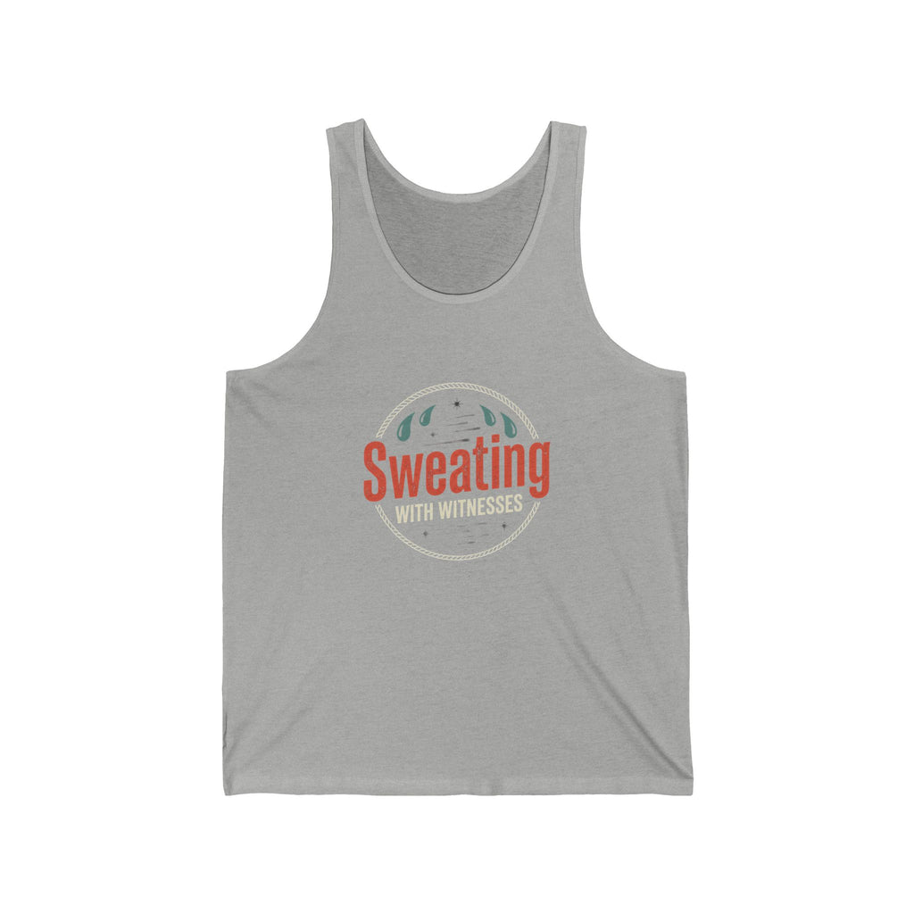 Sweating with Witnesses Unisex Jersey Tank