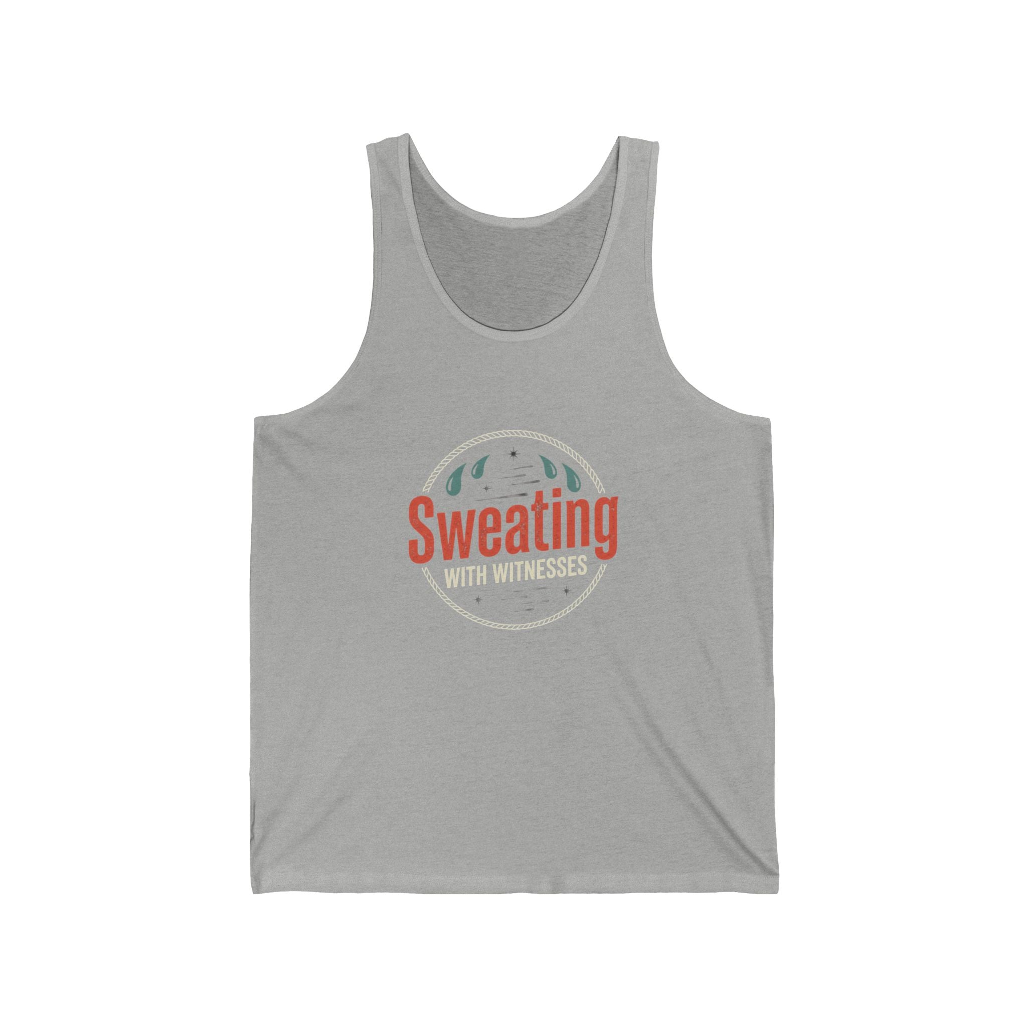 Sweating with Witnesses Unisex Jersey Tank