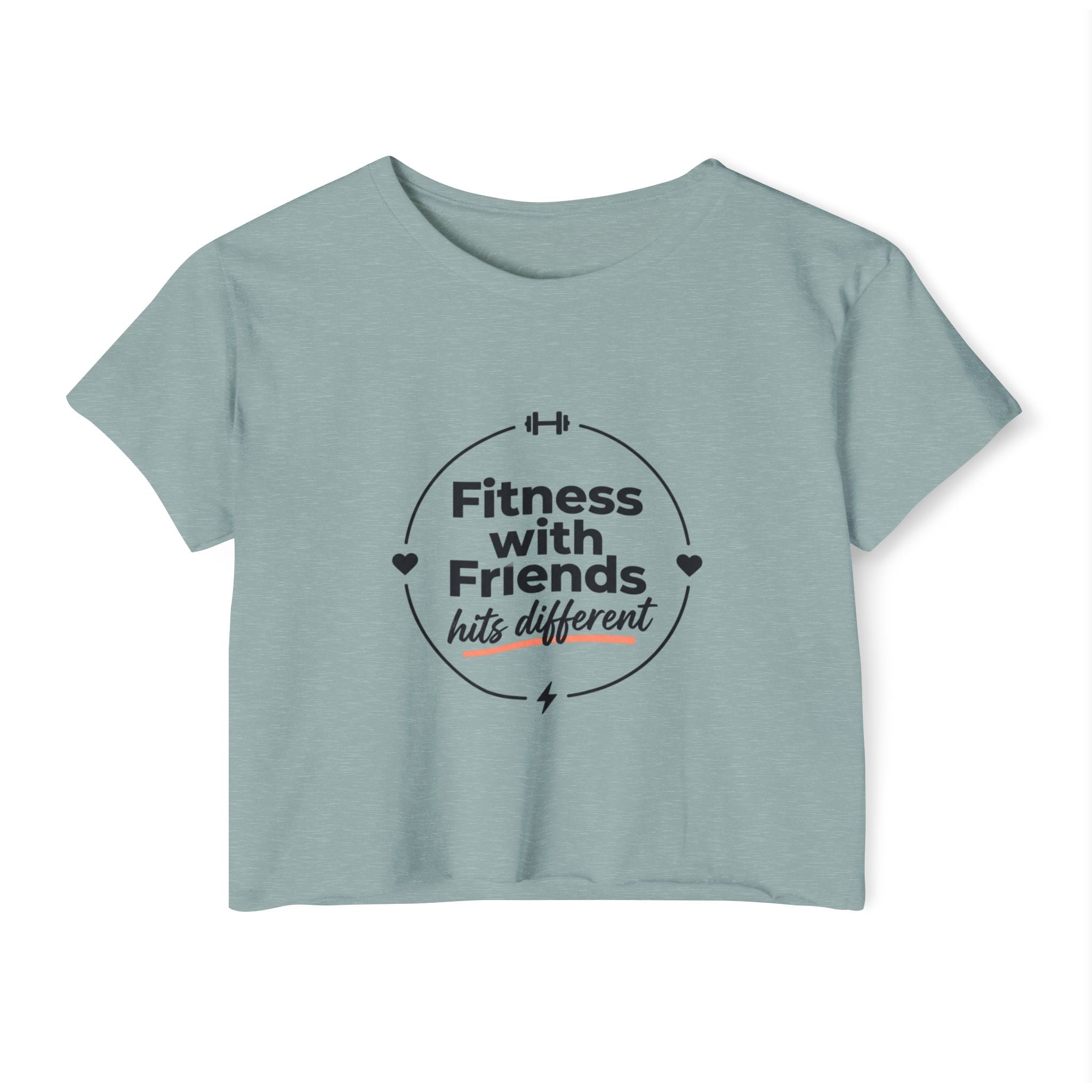 Fitness with Friends Women's Festival Crop Top