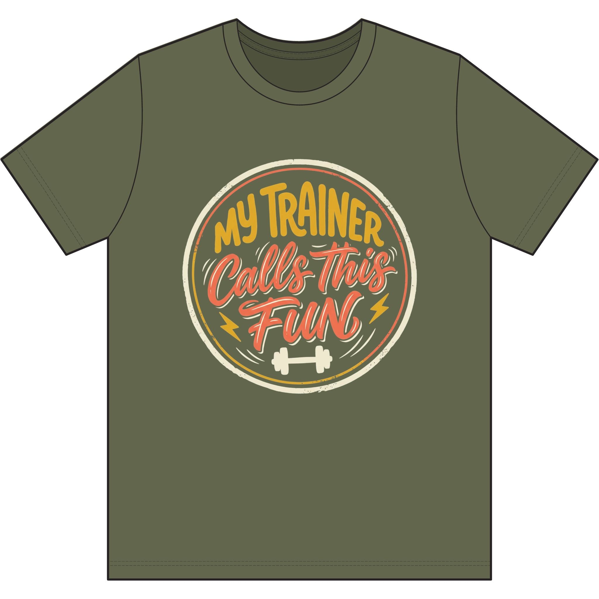 My Trainer Calls This Fun Dri-Power 100% Polyester T-Shirt