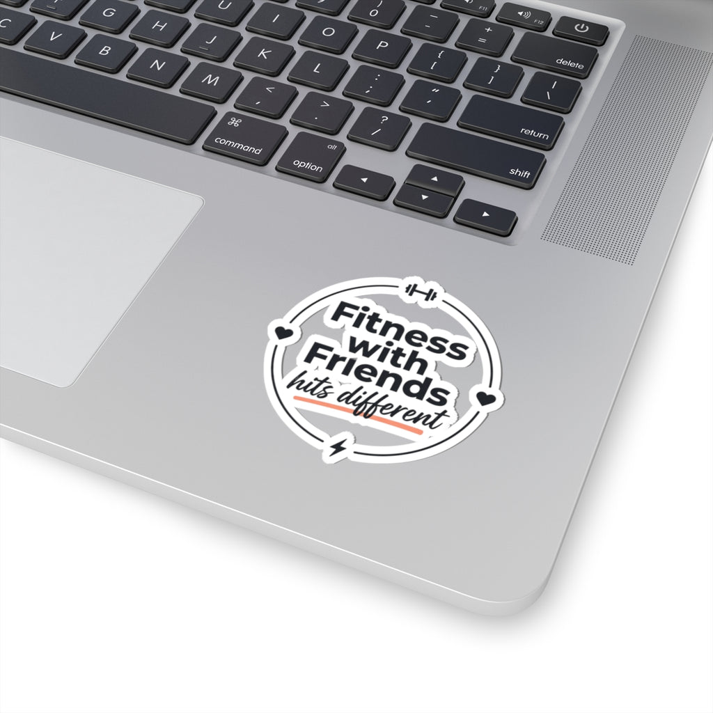 Fitness With Friends Kiss-Cut Stickers