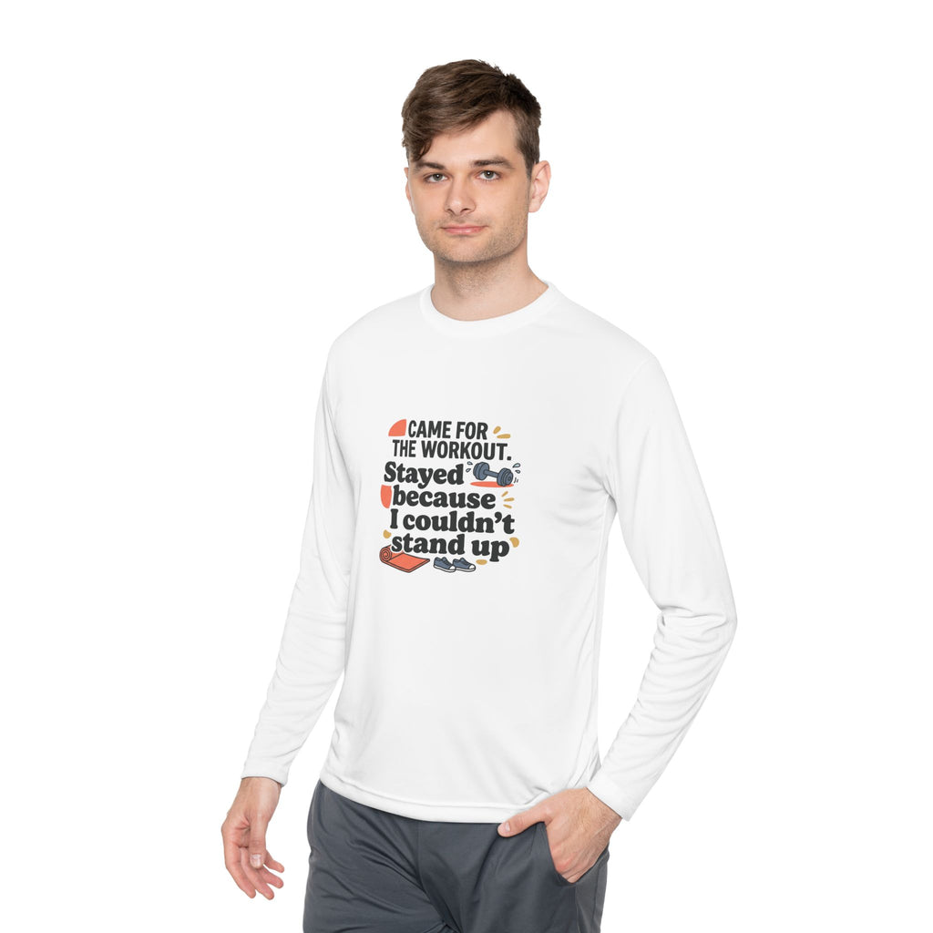 Came for the Workout Unisex Lightweight Long Sleeve Tee