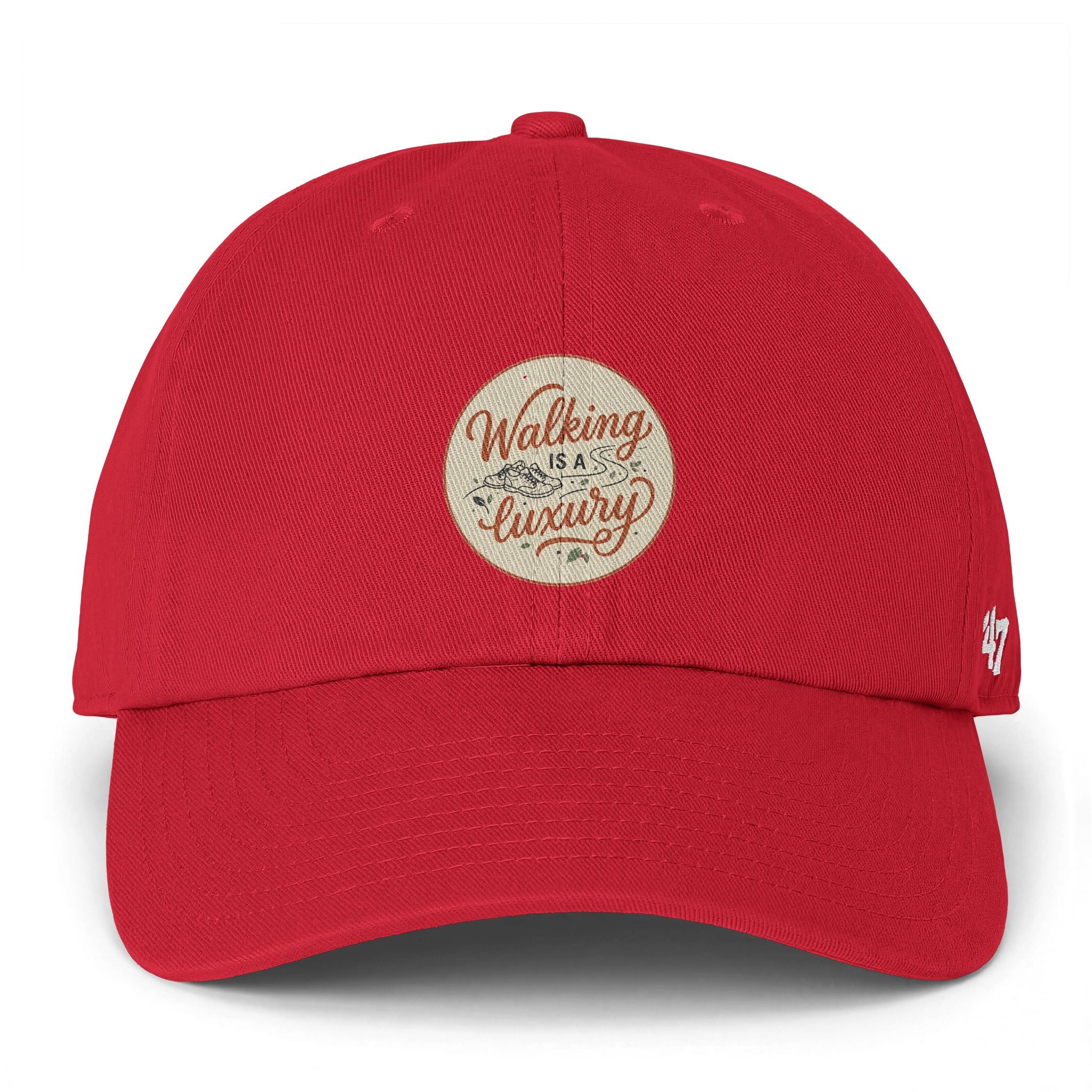 Walking is a Luxury Clean Up Cap