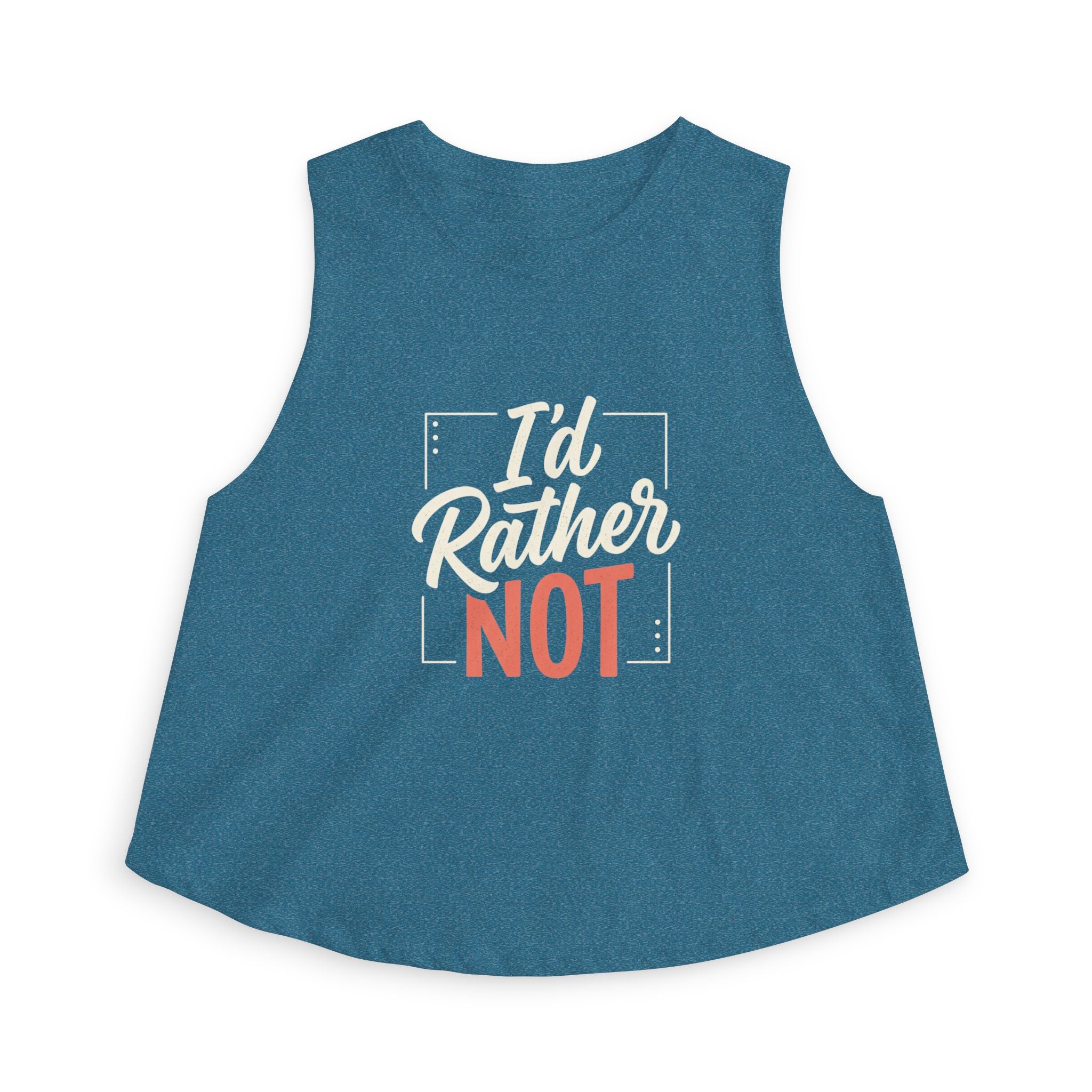 I'd Rather Not Women's Crop Top