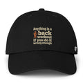 Anything is a Back Workout Clean Up Cap