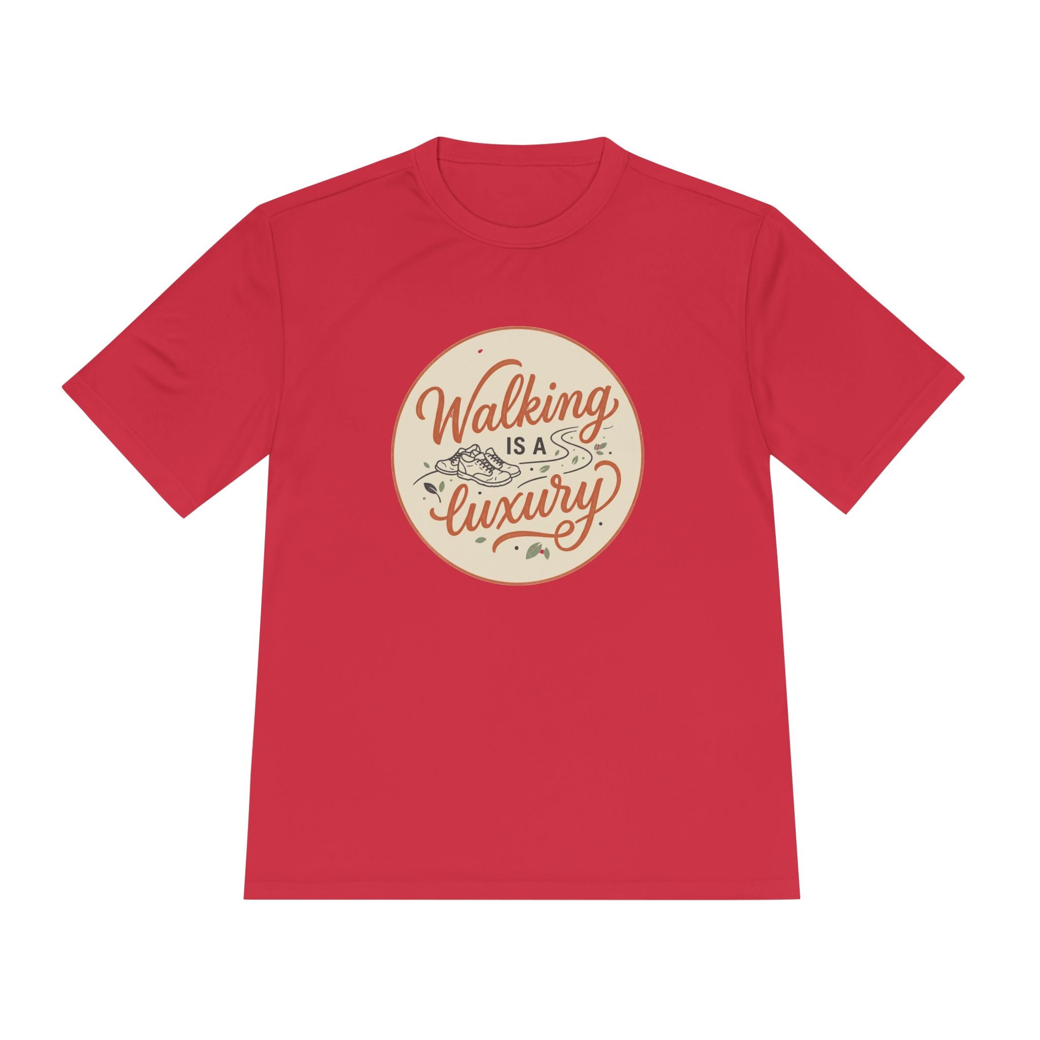 Walking is a Luxury Unisex Moisture Wicking Tee