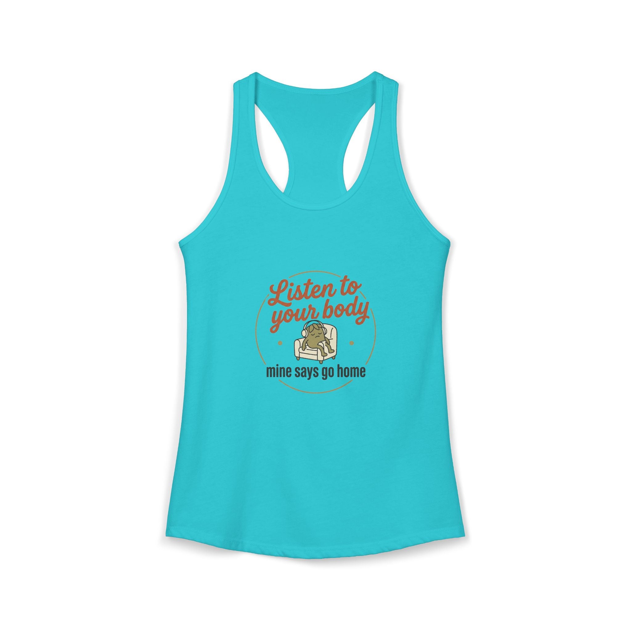 Listen to Your Body Women's Ideal Racerback Tank