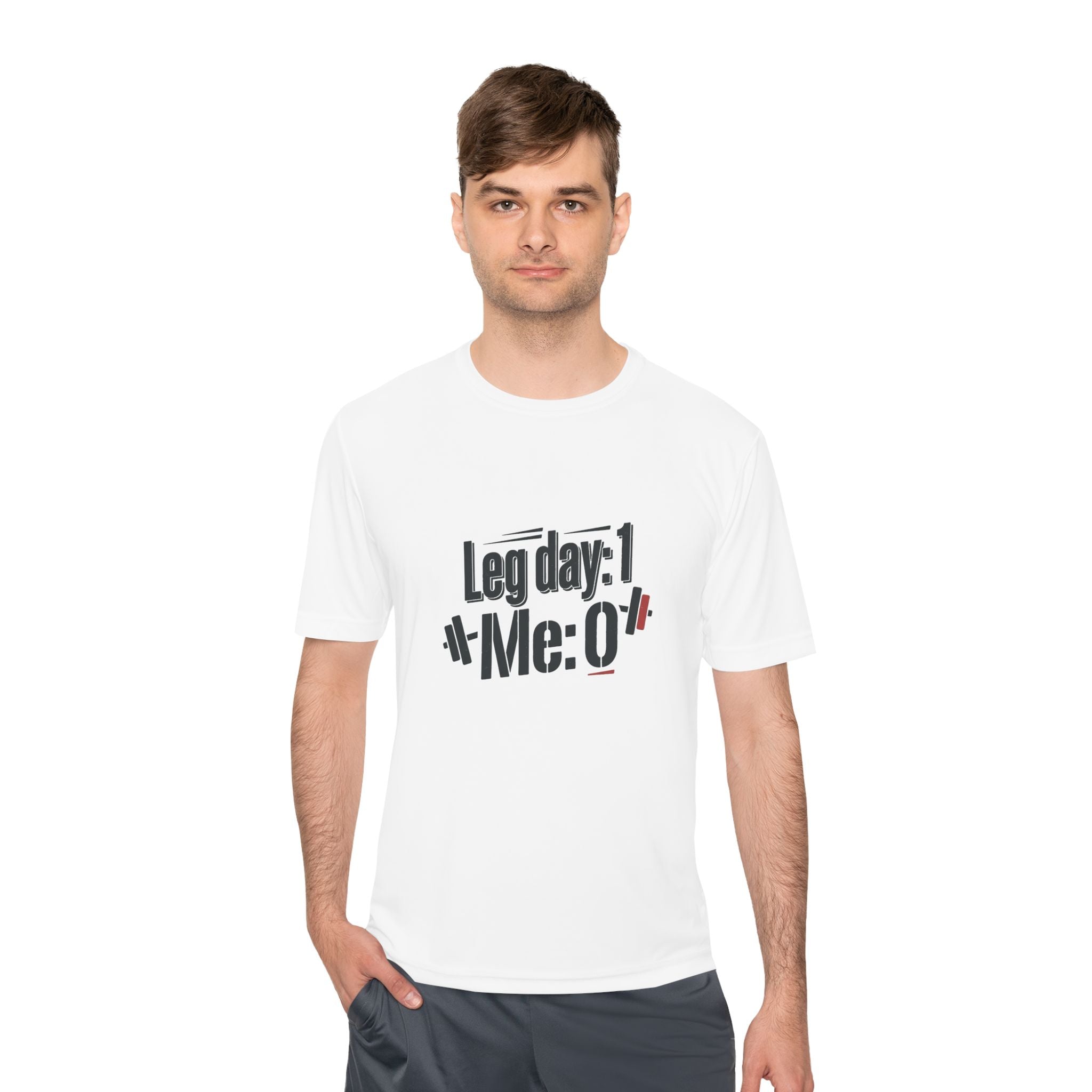 Leg Day Unisex Moisture Wicking Tee