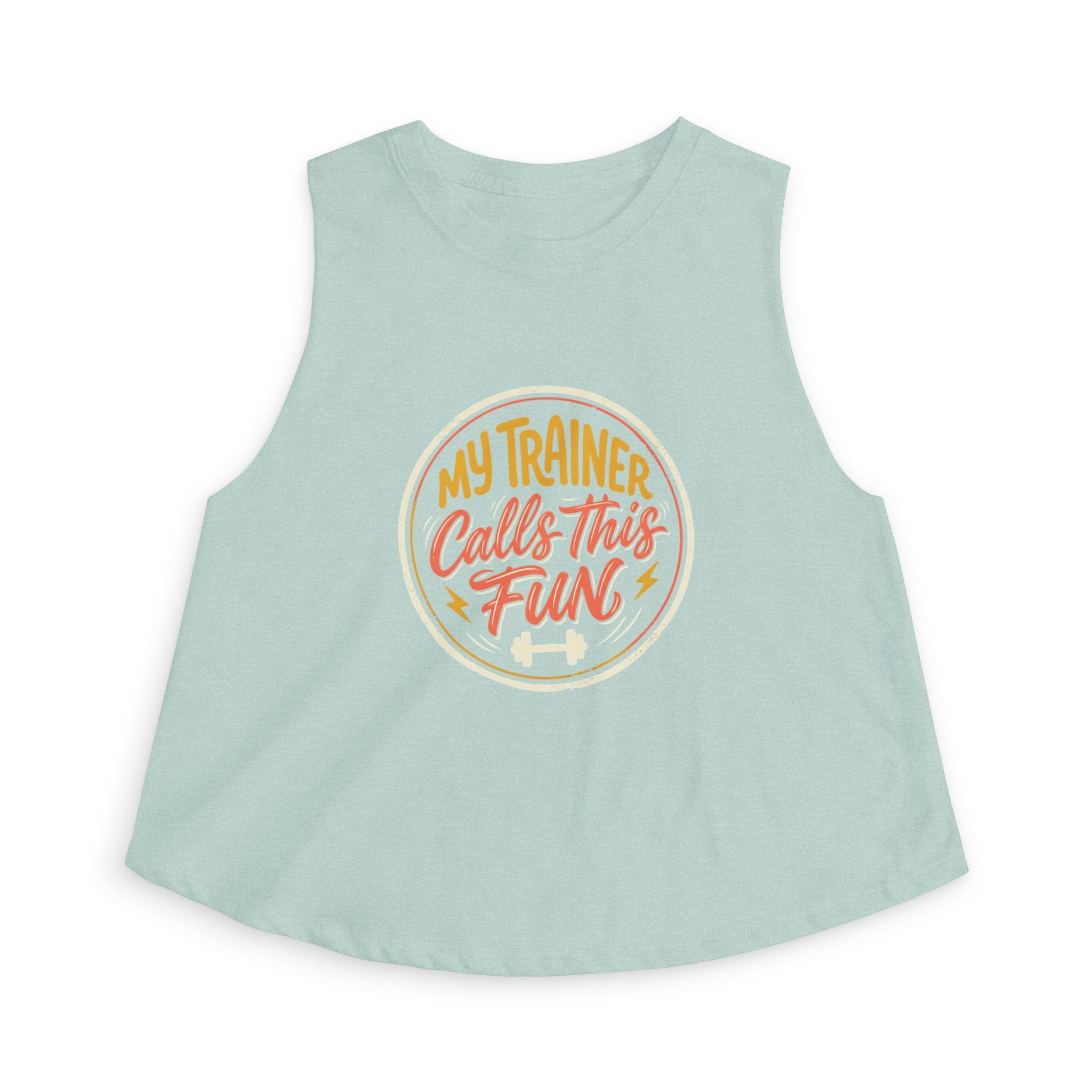 My Trainer Calls This Fun Women's Crop Top