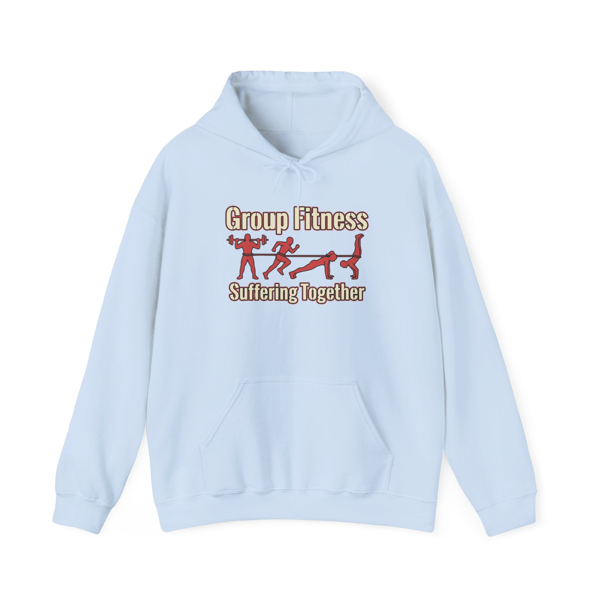 Group Fitness Suffering Together Unisex Heavy Blend™ Hooded Sweatshirt