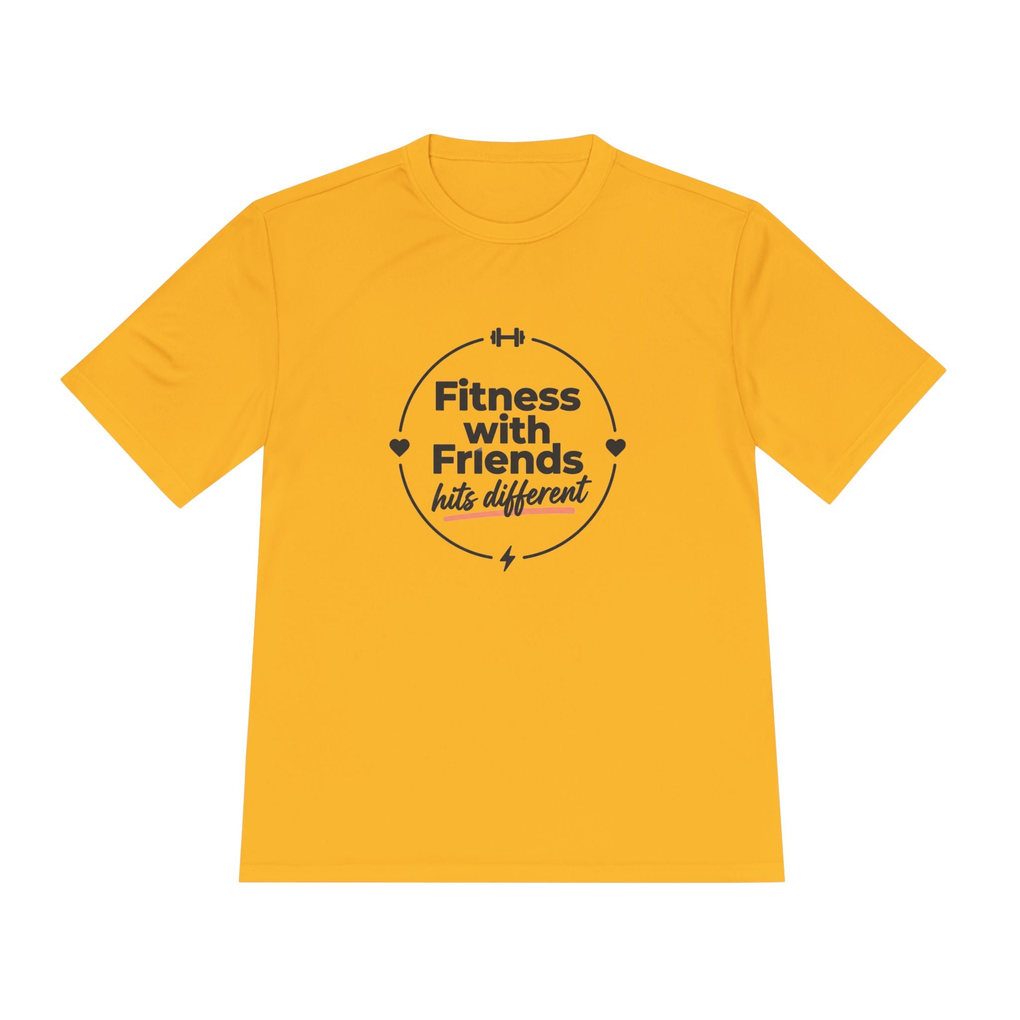 Fitness with Friends Unisex Moisture Wicking Tee
