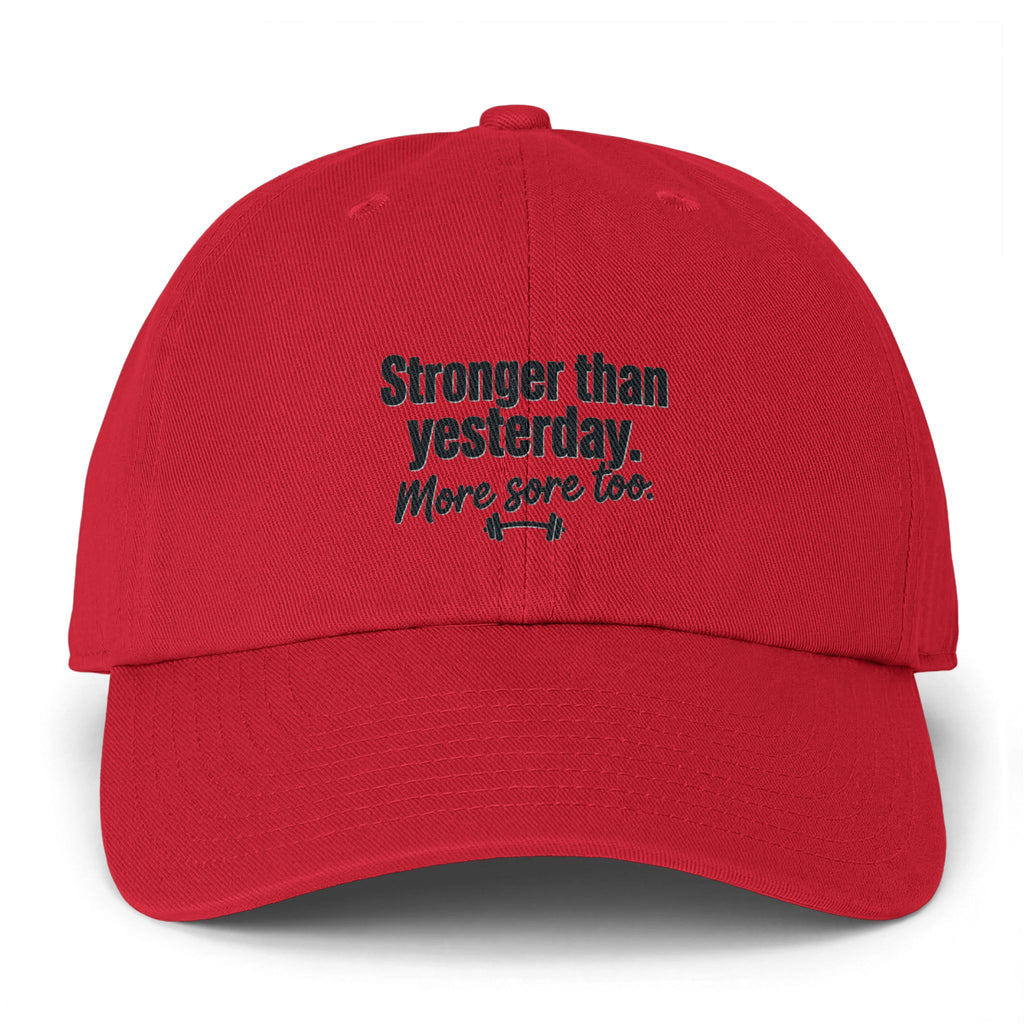 Stronger Than Yesterday Clean Up Cap