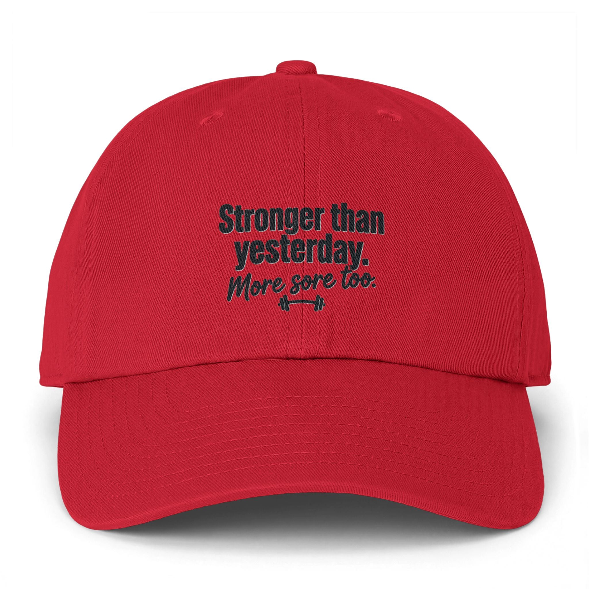 Stronger Than Yesterday Clean Up Cap