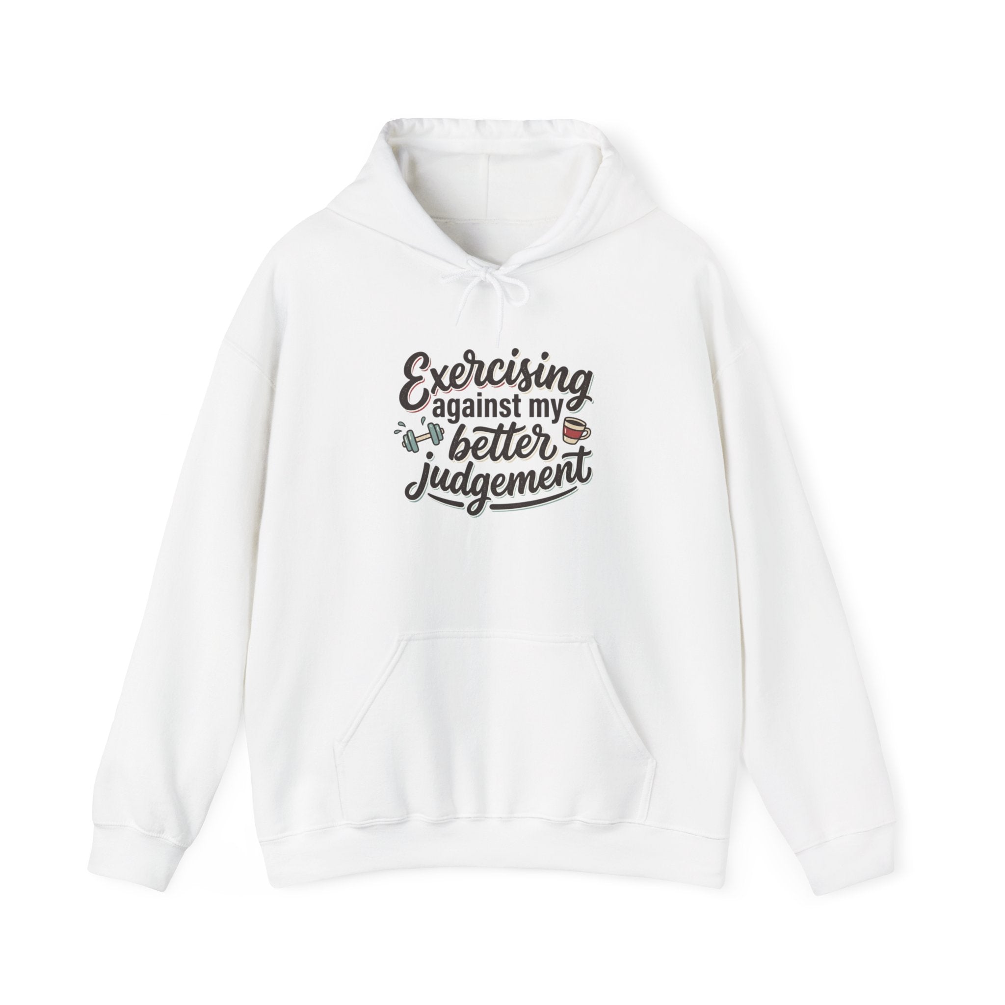 Exercising Against My Better Judgement Unisex Heavy Blend™ Hooded Sweatshirt