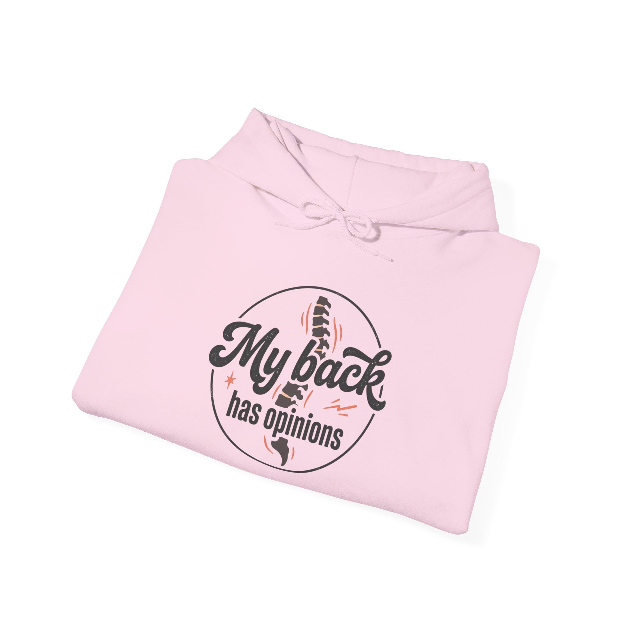 My Back Has Opinions Unisex Heavy Blend™ Hooded Sweatshirt