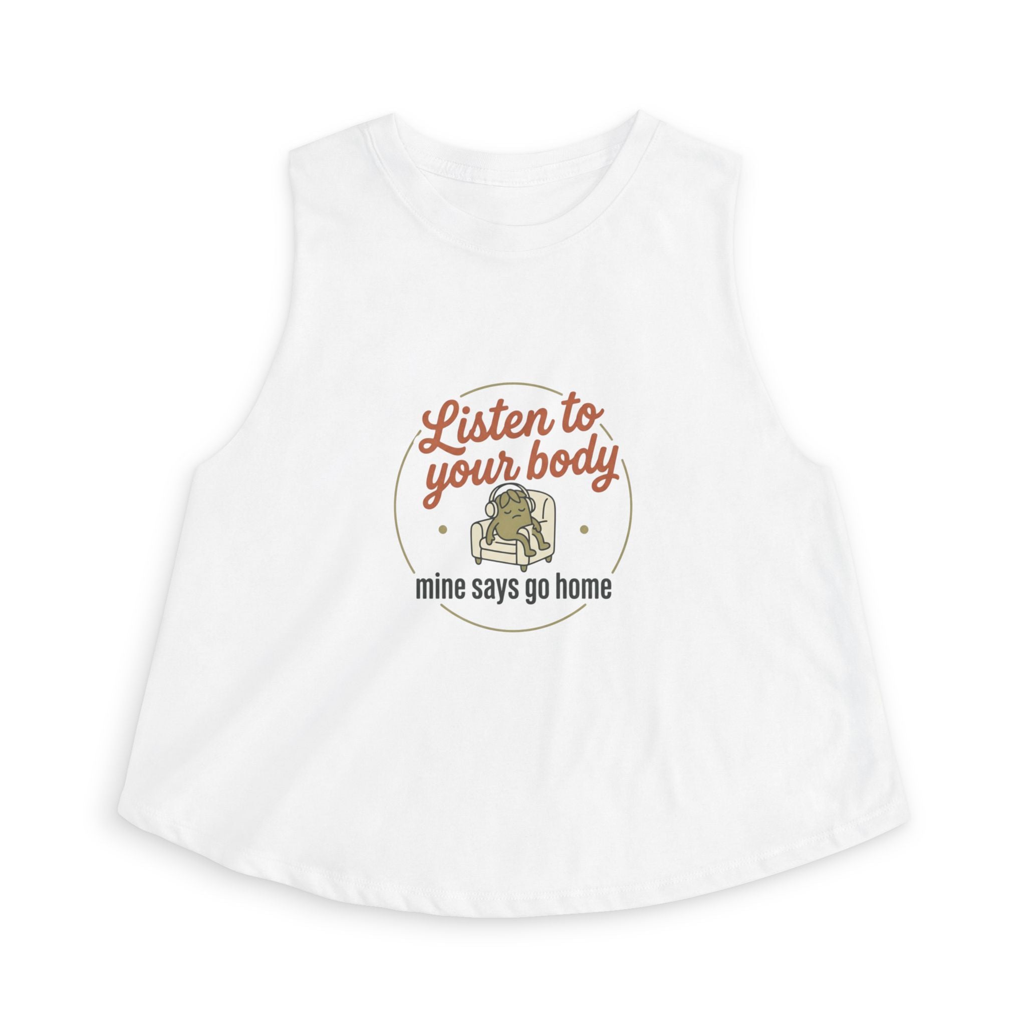 Listen to Your Body Women's Crop Top