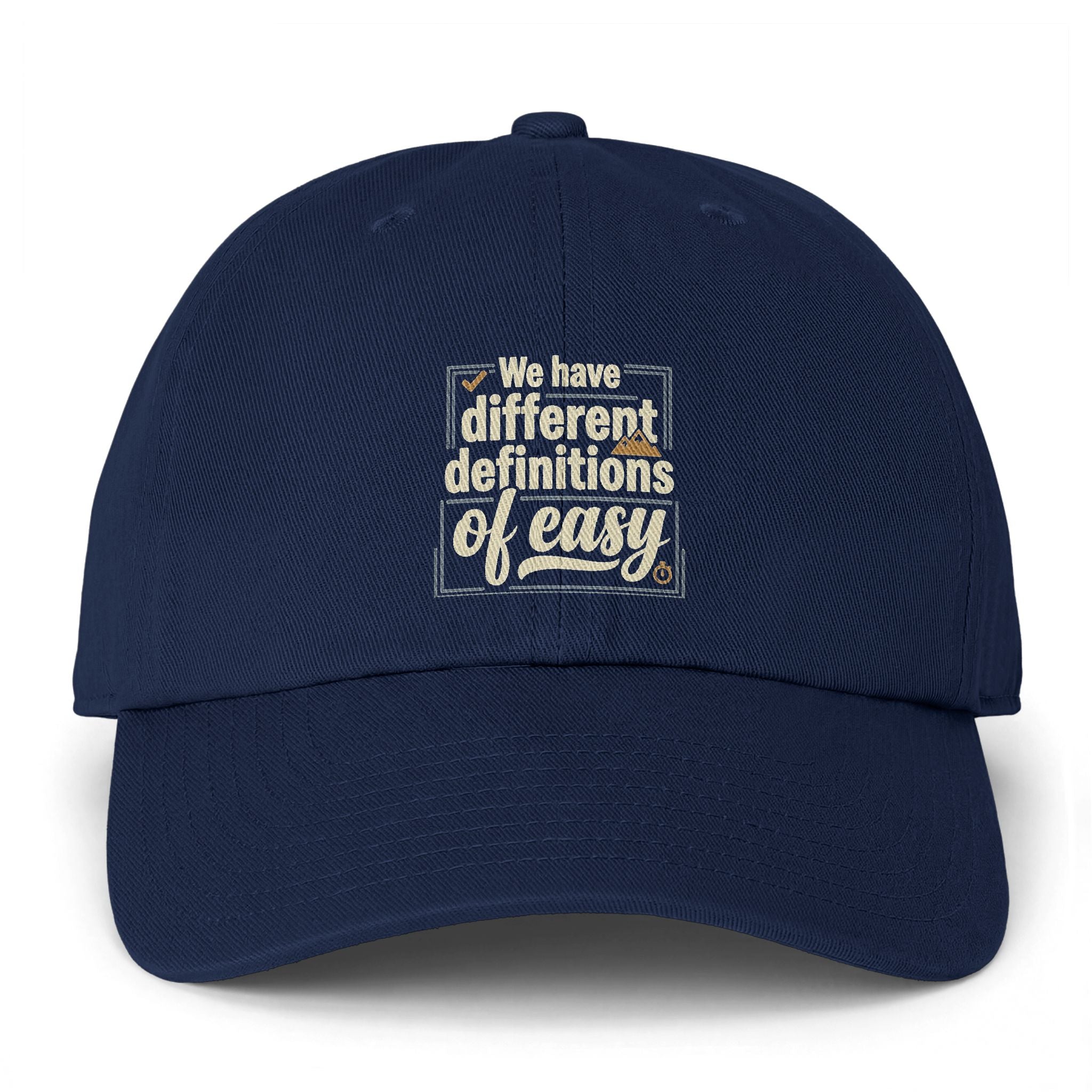 We Have Different Definitions of Easy Clean Up Cap