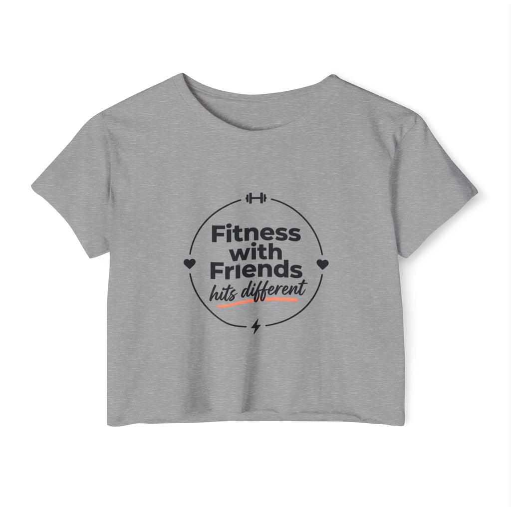Fitness with Friends Women's Festival Crop Top