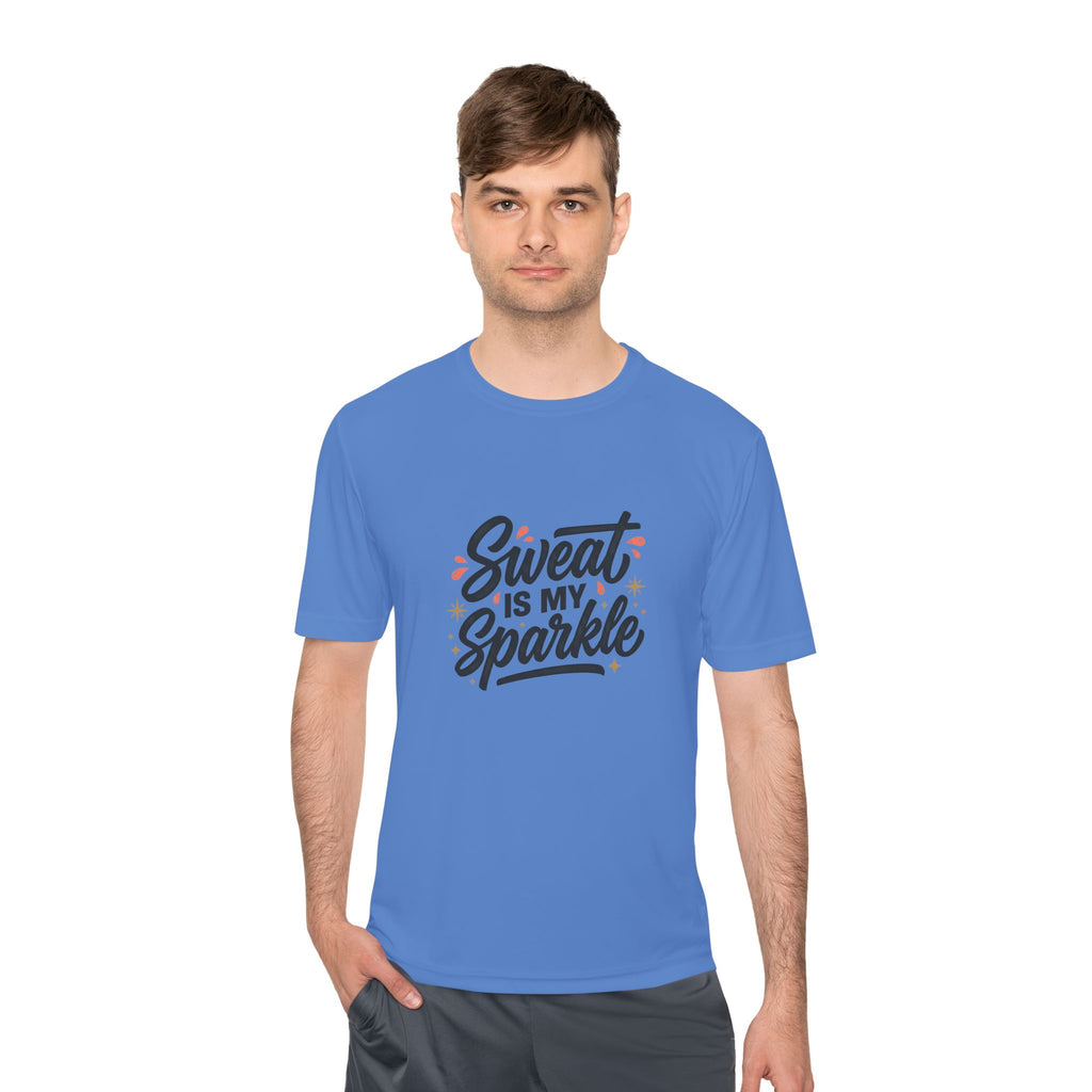 Sweat is My Sparkle Unisex Moisture Wicking Tee