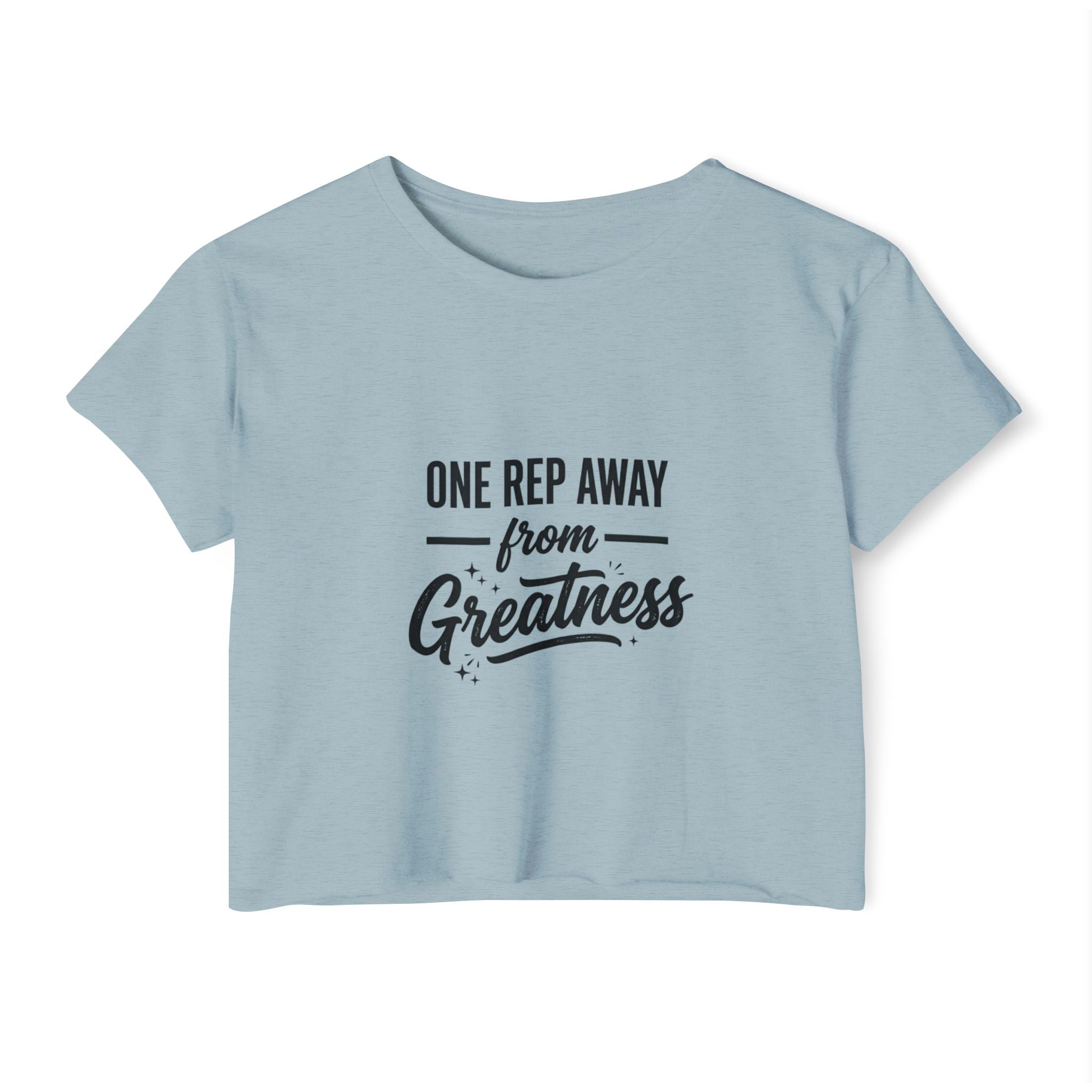 One Rep Away Women's Festival Crop Top