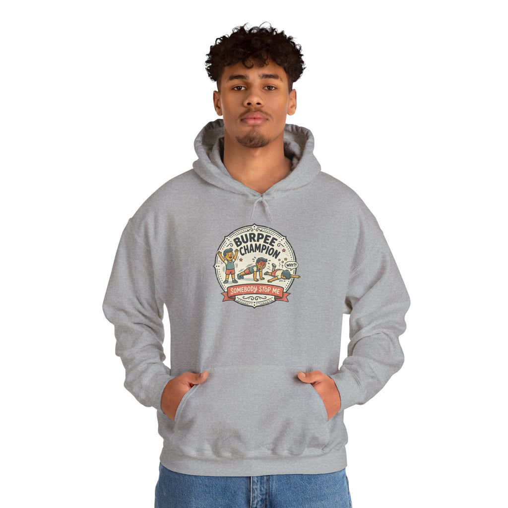 Burpee Champion Unisex Heavy Blend™ Hooded Sweatshirt