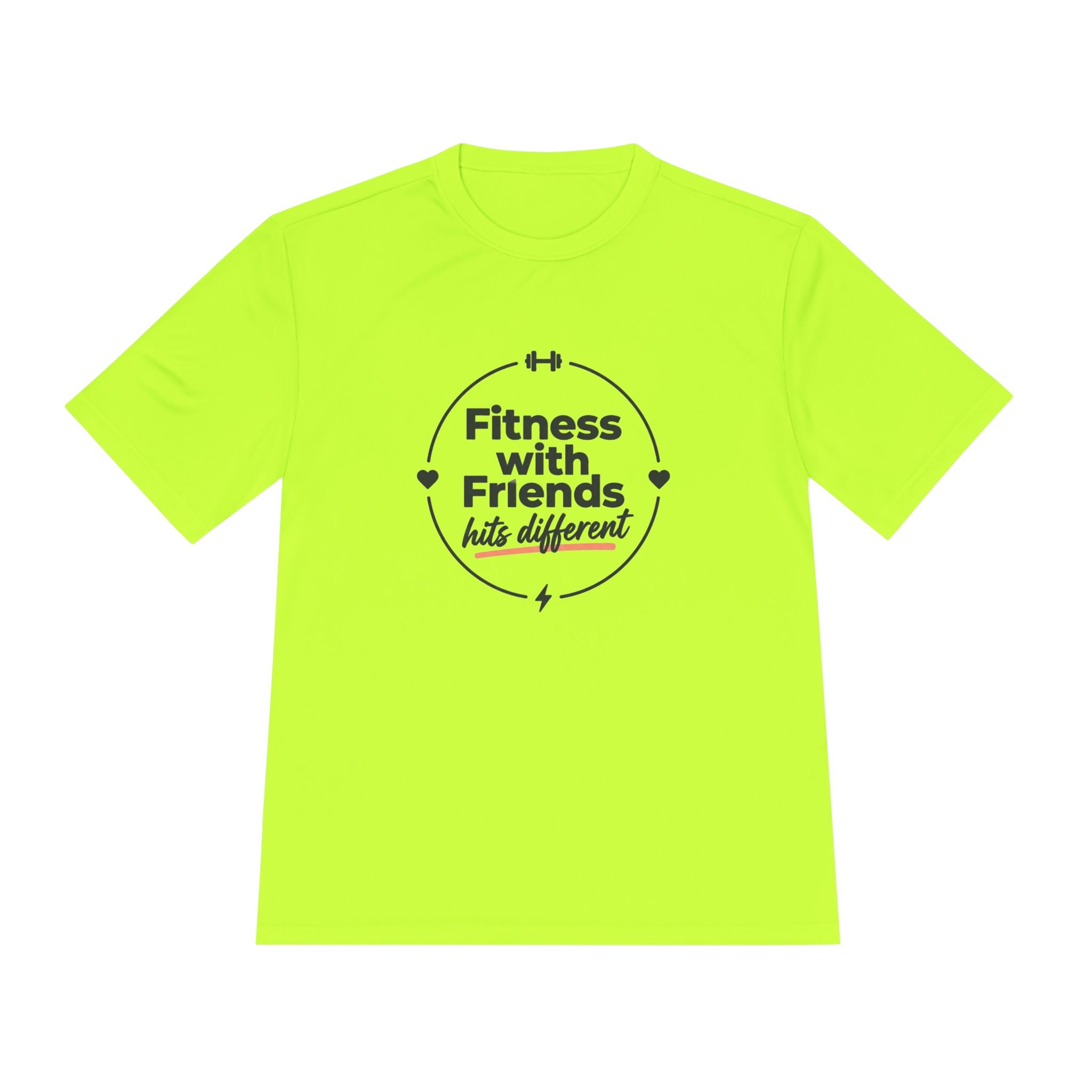 Fitness with Friends Unisex Moisture Wicking Tee