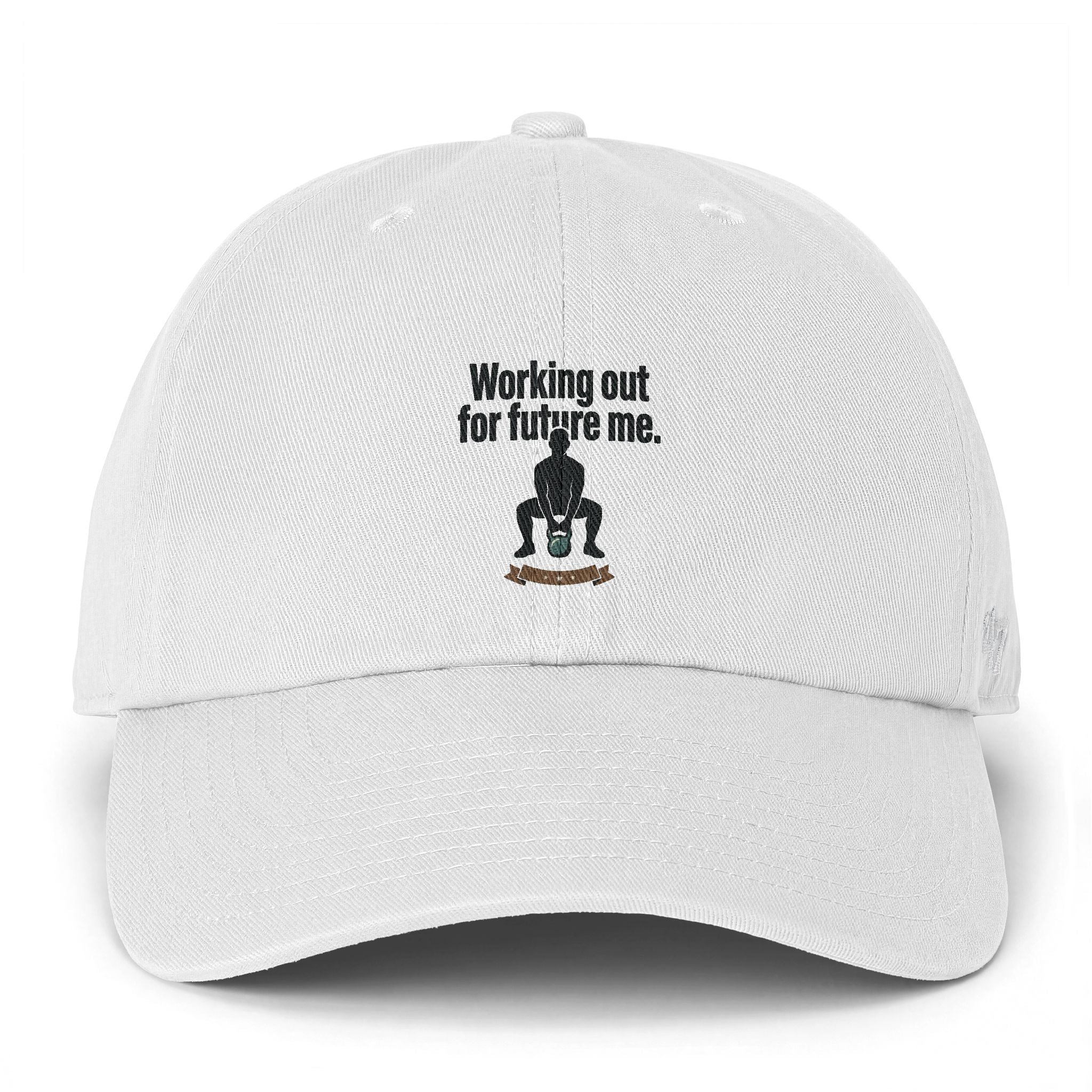Working Out For Future Me Clean Up Cap