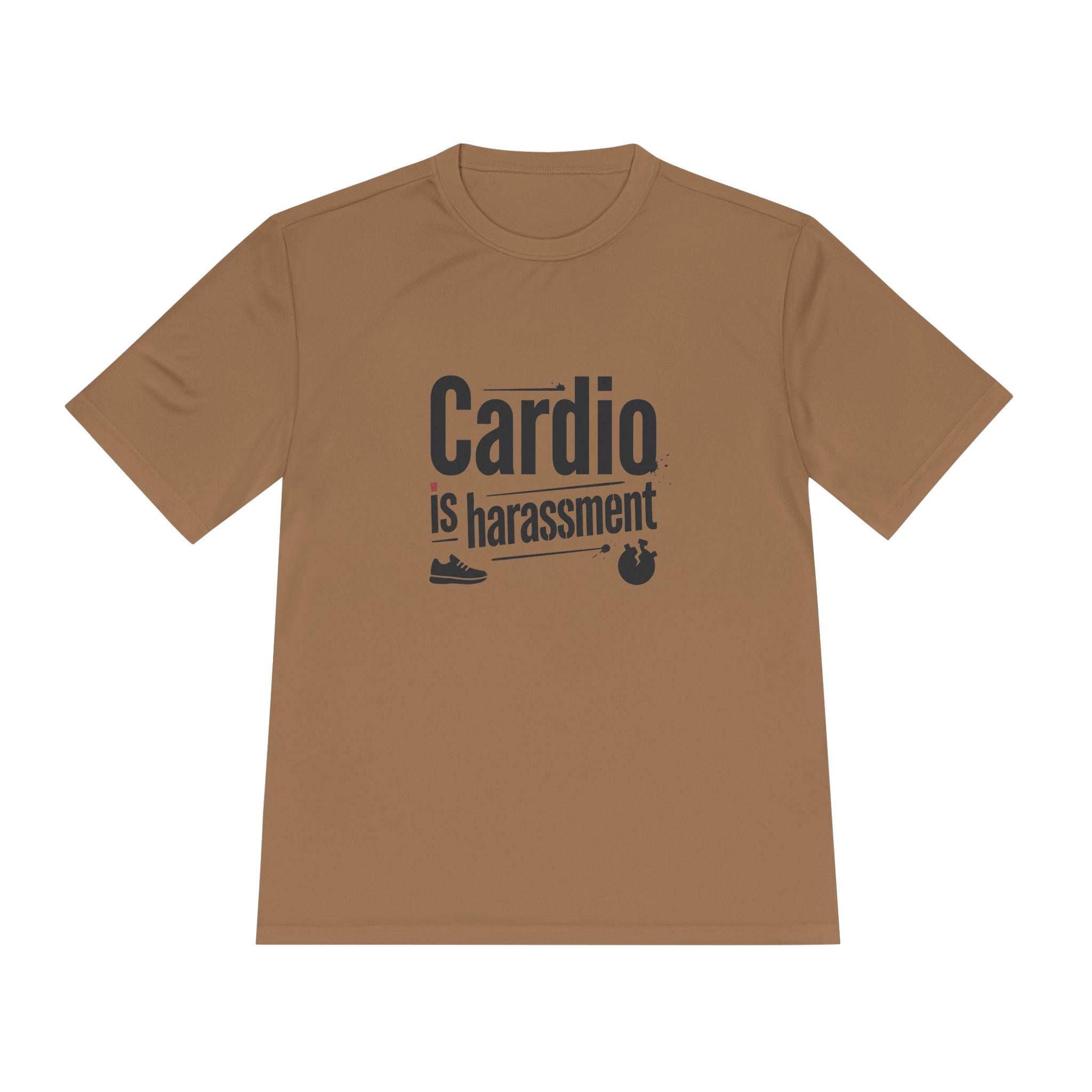 Cardio is Harassment Unisex Moisture Wicking Tee