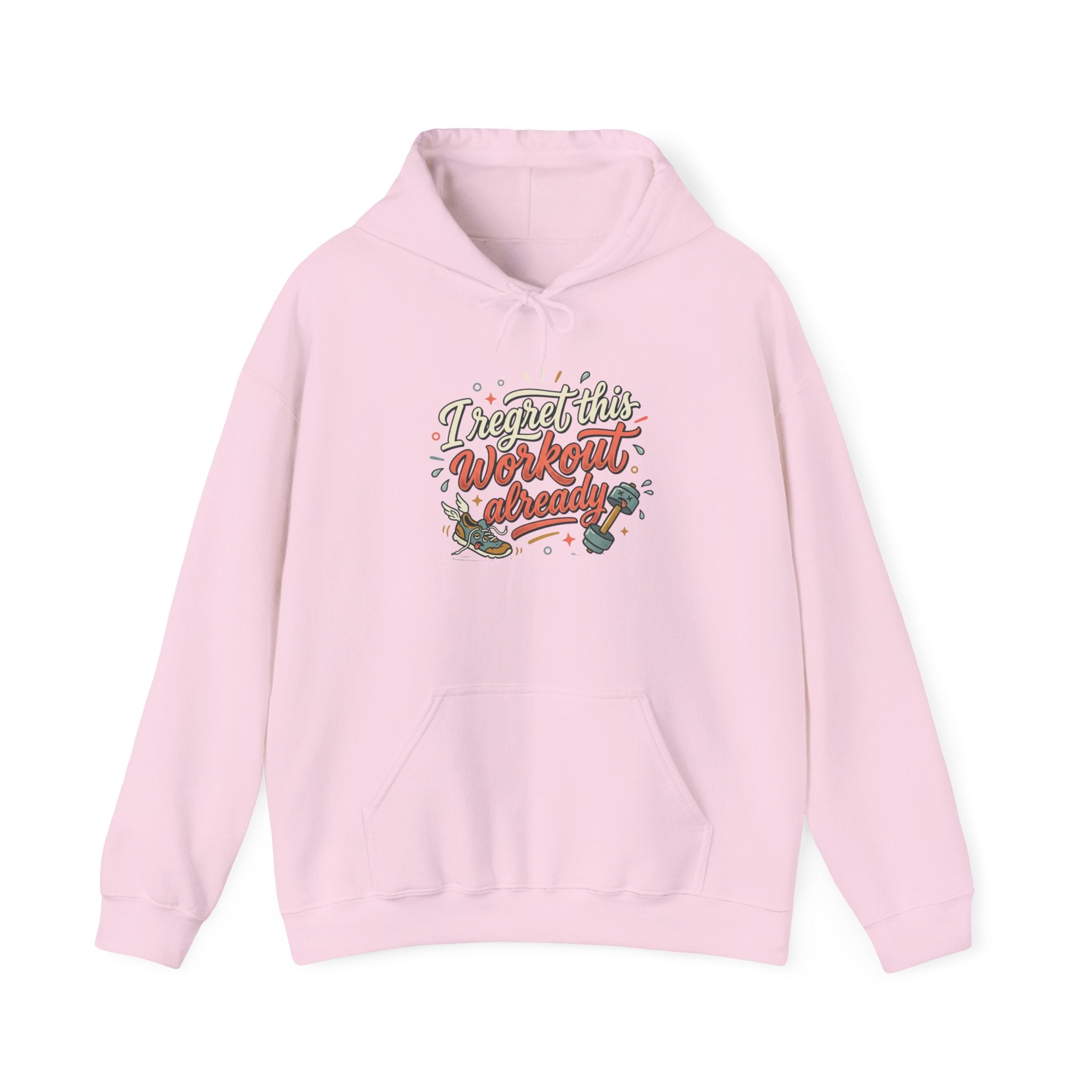 I Regret This Workout Unisex Heavy Blend™ Hooded Sweatshirt