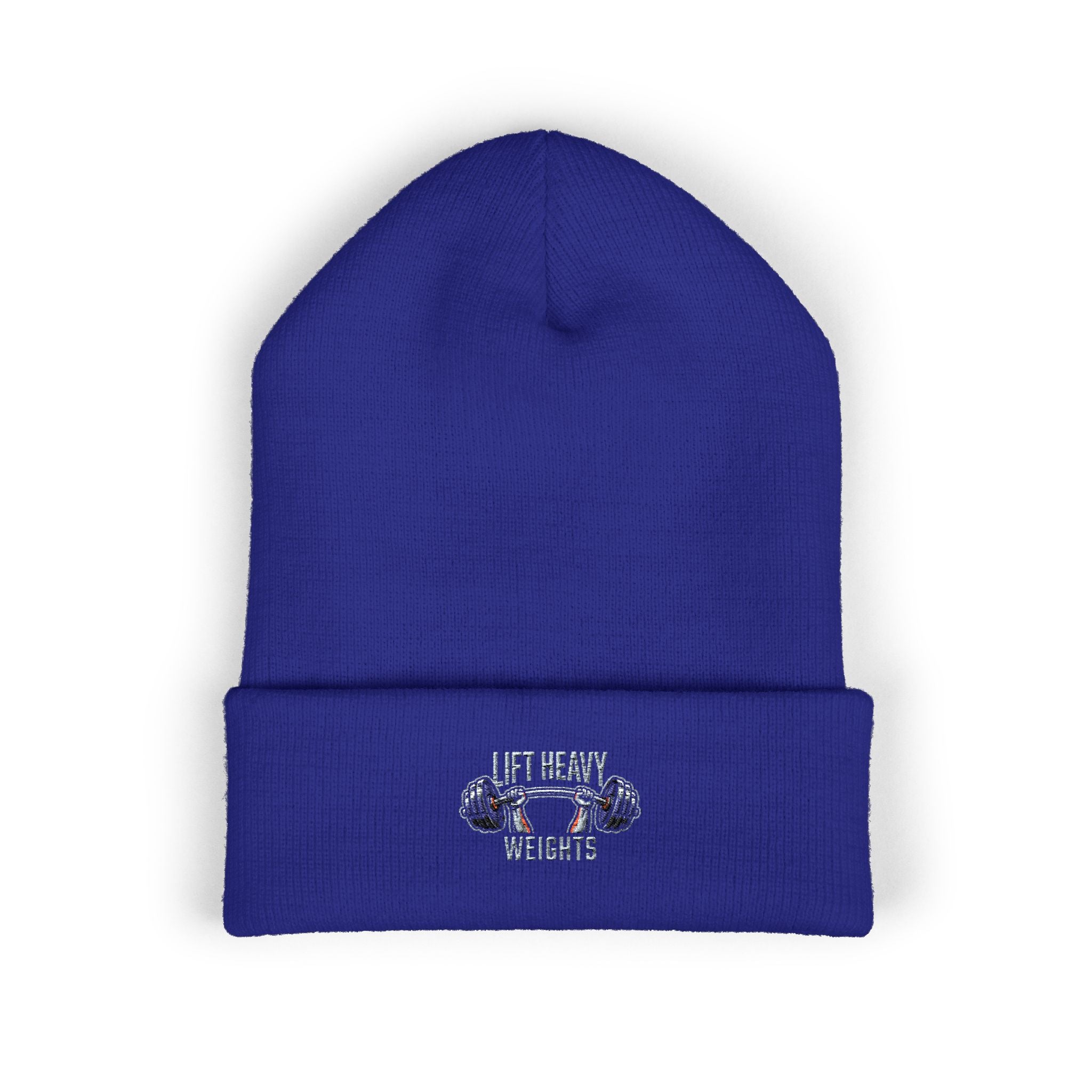 Lift Heavy Weights Classic Cuffed Beanie (Embroidery)