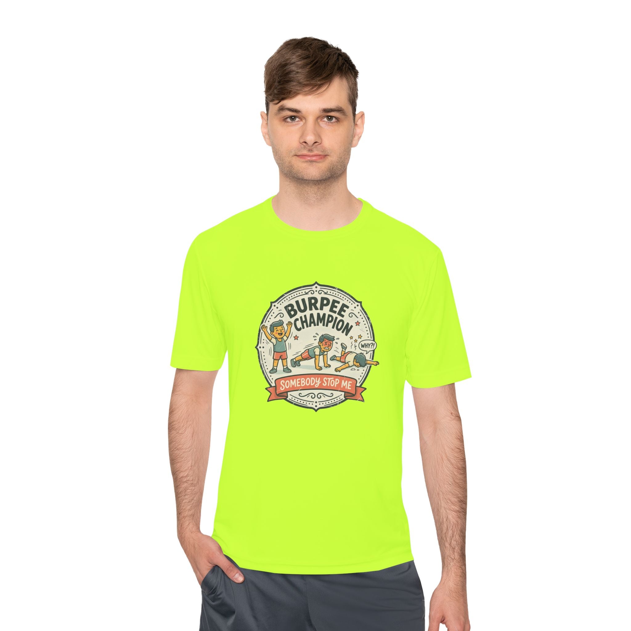 Burpee Champion Unisex Moisture Wicking Tee
