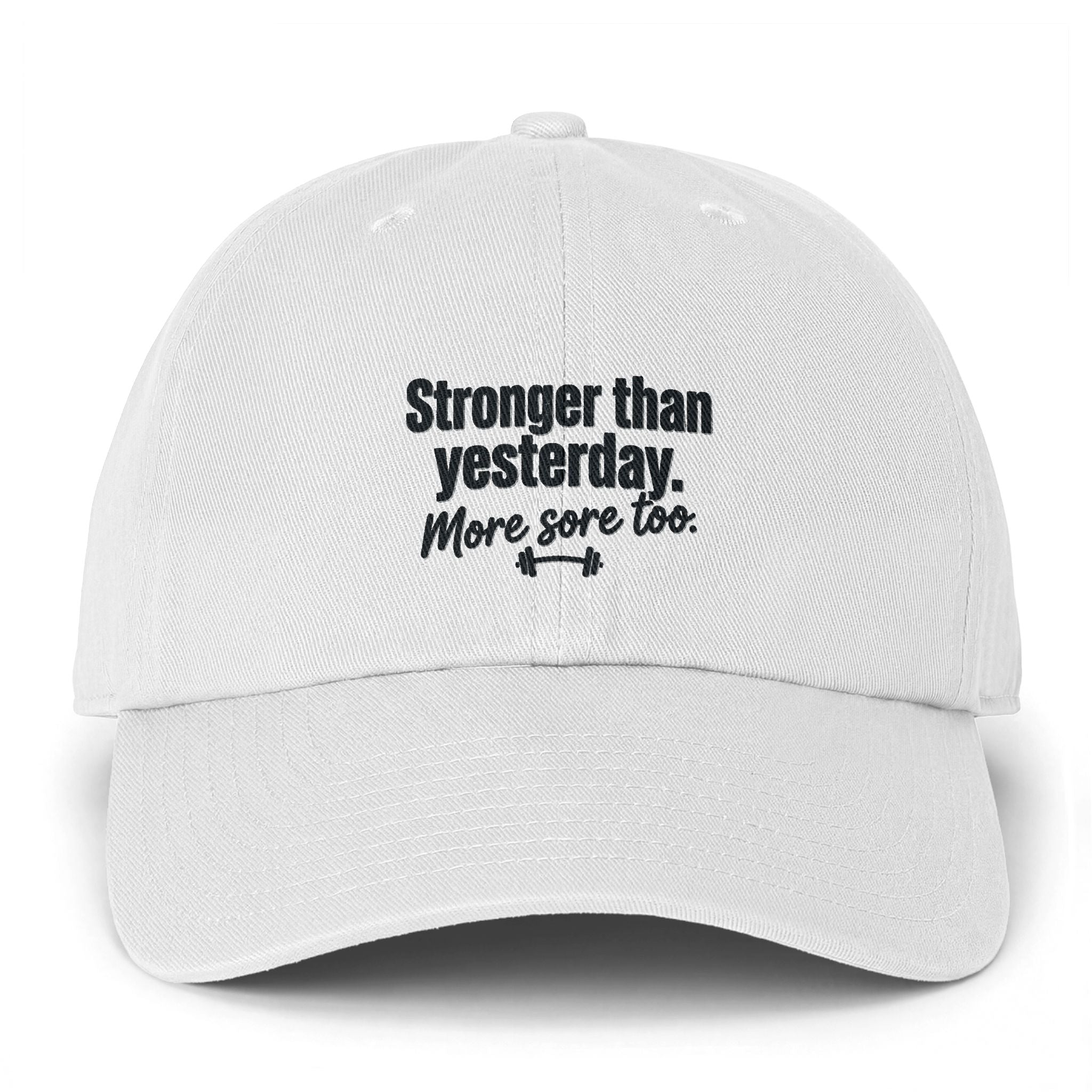 Stronger Than Yesterday Clean Up Cap