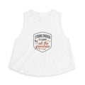Strong Enough to Carry All the Groceries Women's Crop Top