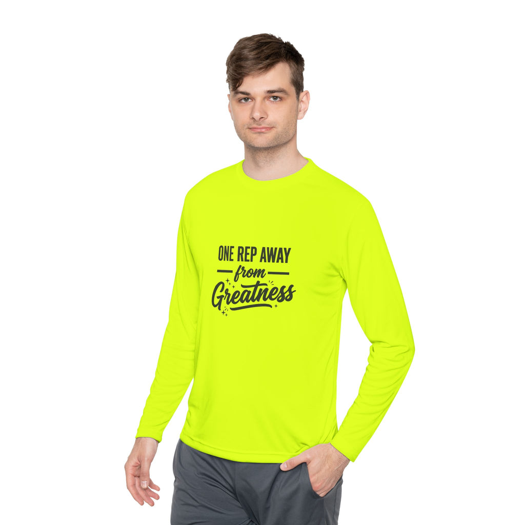 One Rep Away Unisex Lightweight Long Sleeve Tee