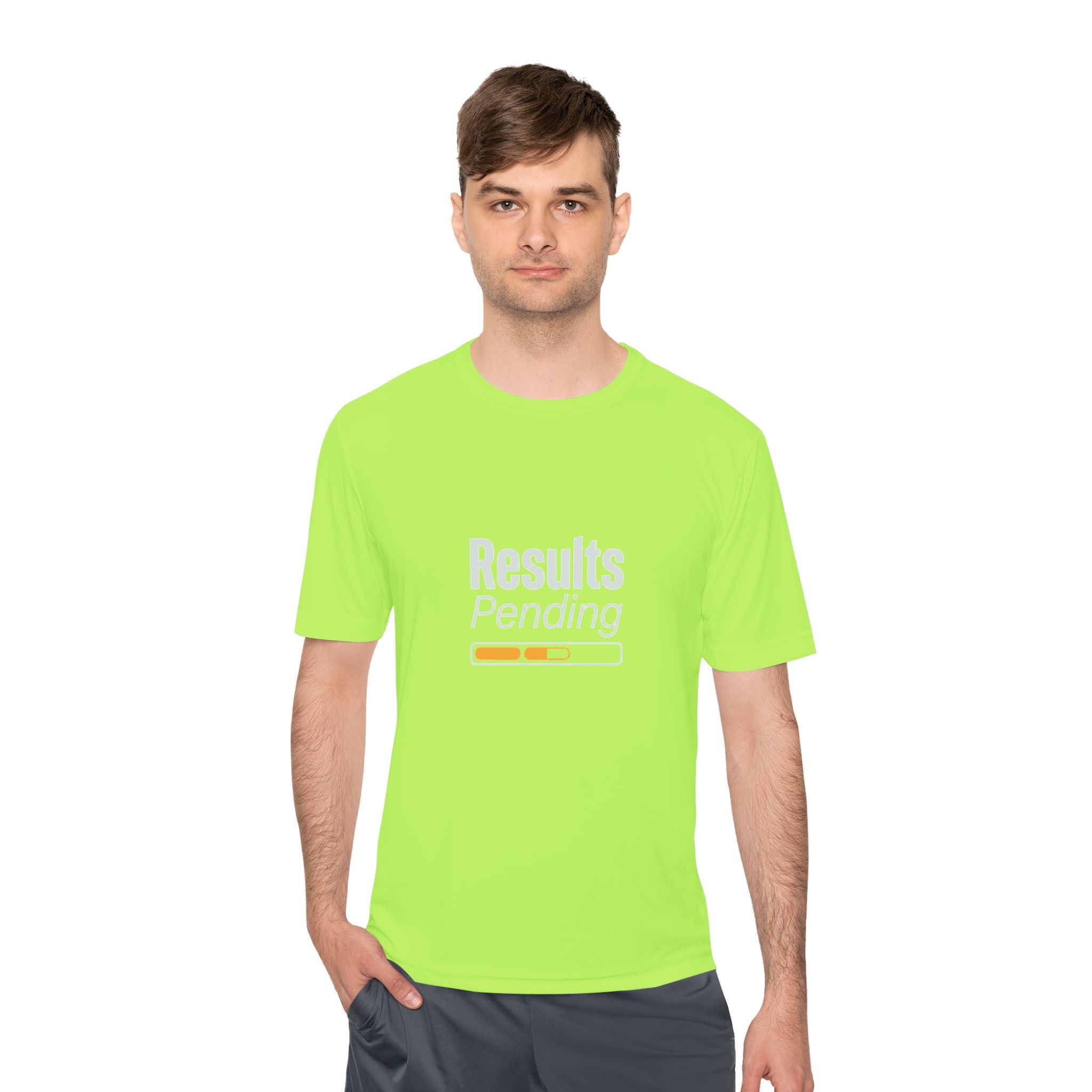 Results Pending Unisex Moisture Wicking Tee