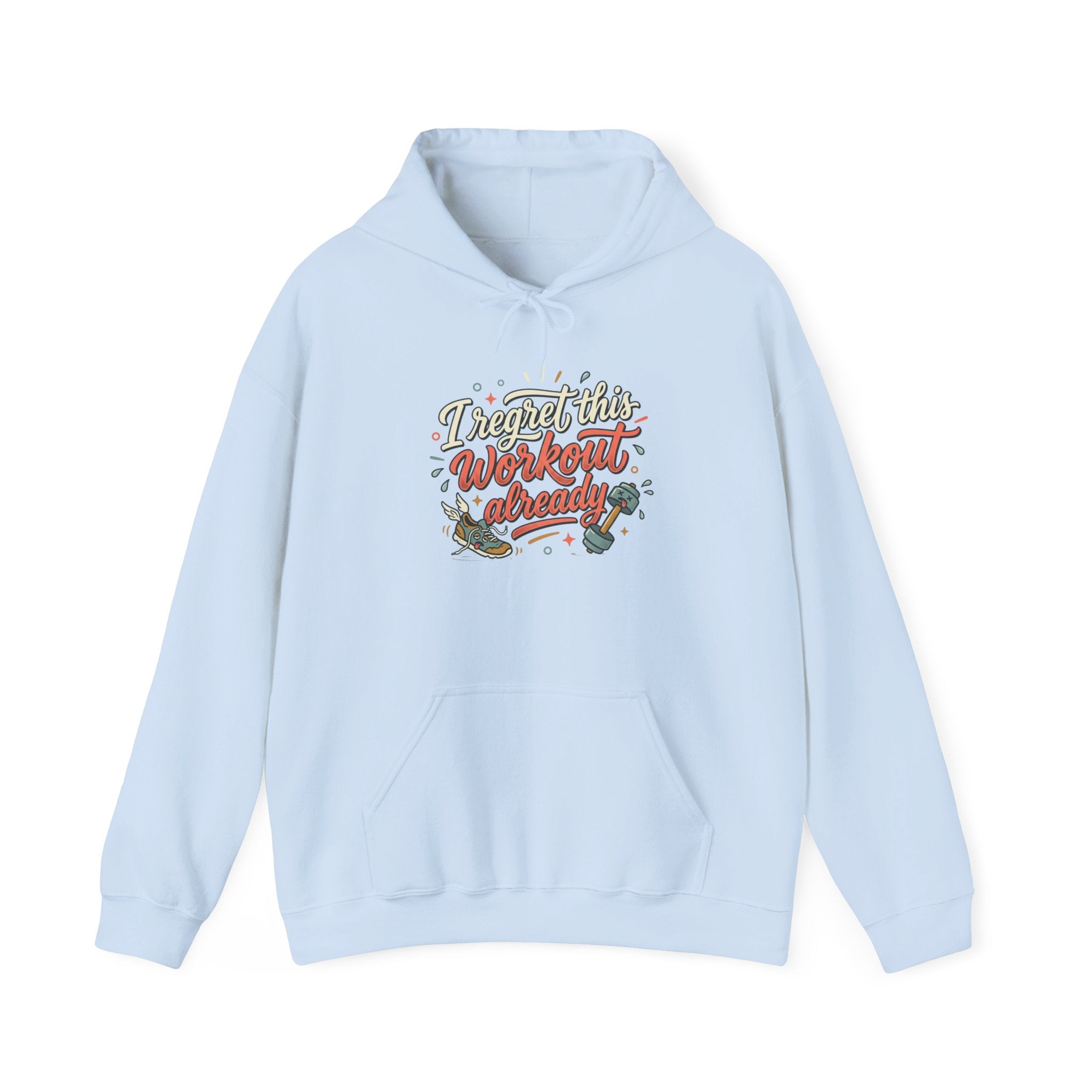I Regret This Workout Unisex Heavy Blend™ Hooded Sweatshirt