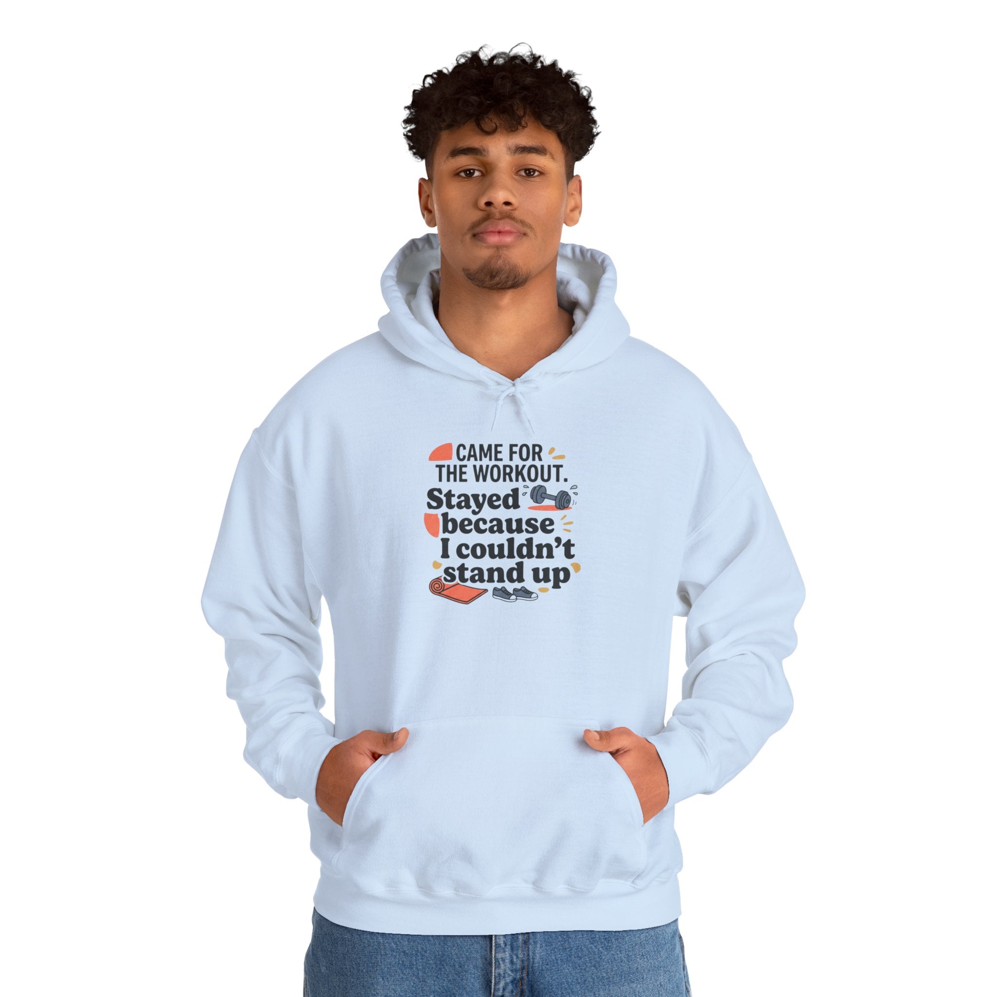 Came for the Workout Unisex Heavy Blend™ Hooded Sweatshirt