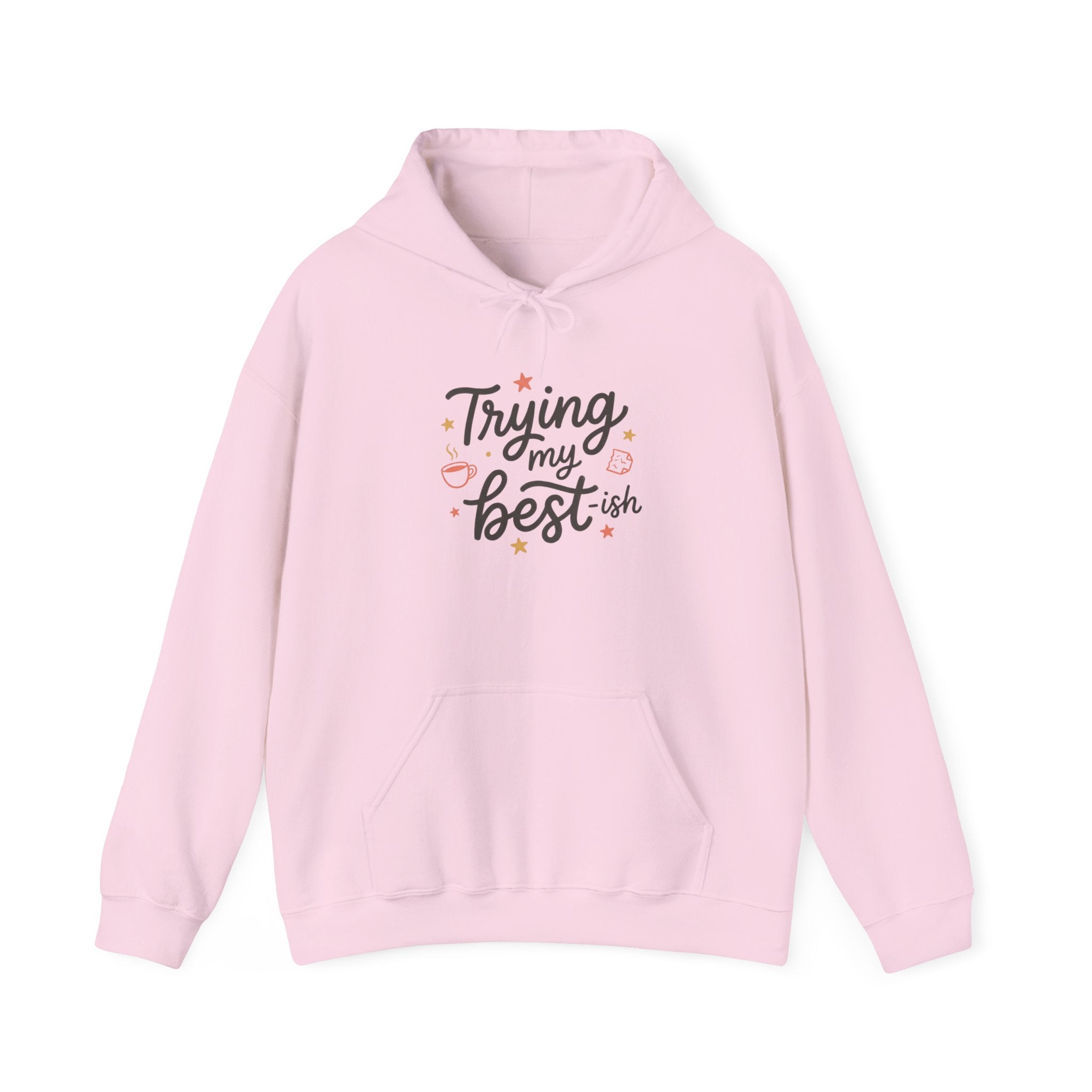 Trying My Best-ish Unisex Heavy Blend™ Hooded Sweatshirt