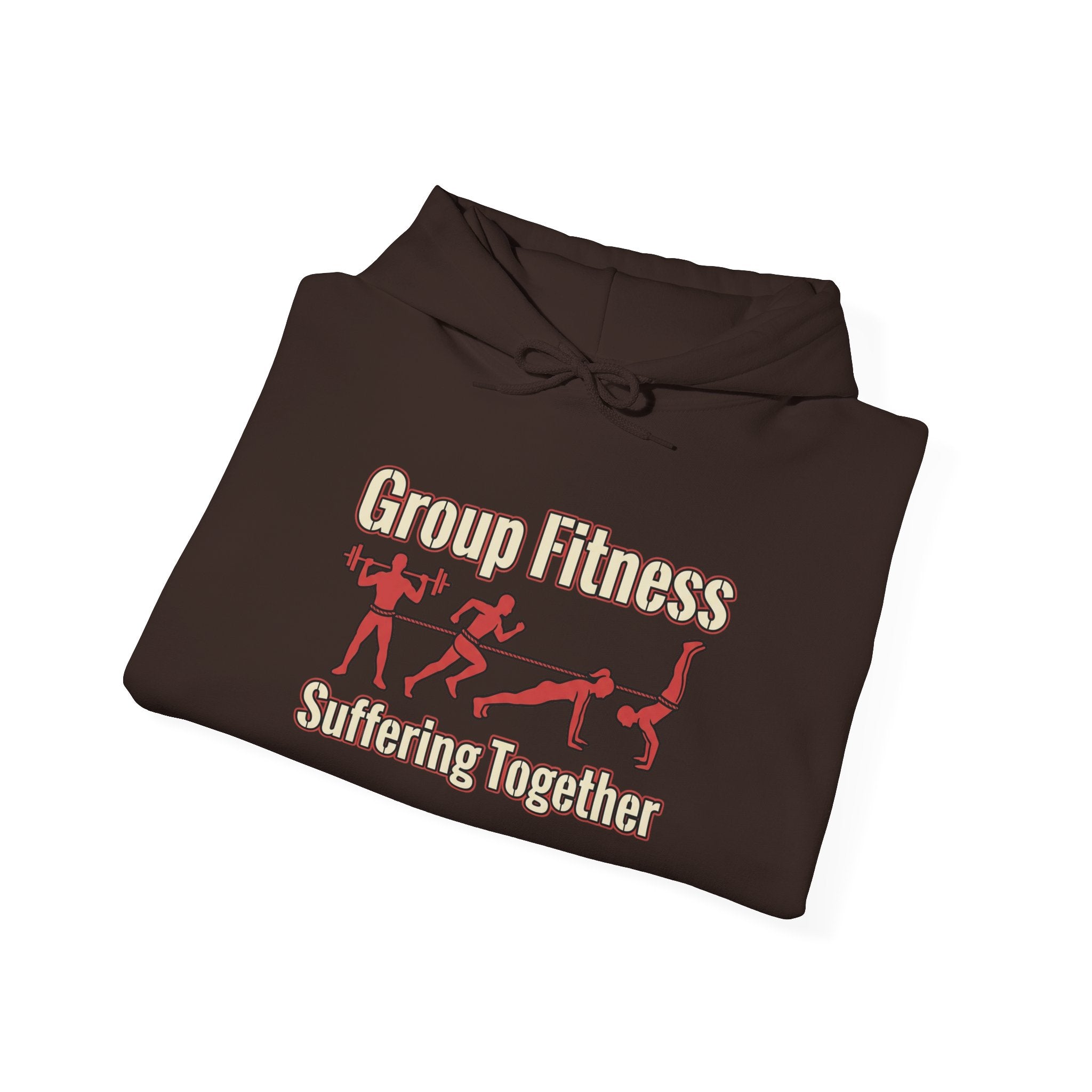 Group Fitness Suffering Together Unisex Heavy Blend™ Hooded Sweatshirt