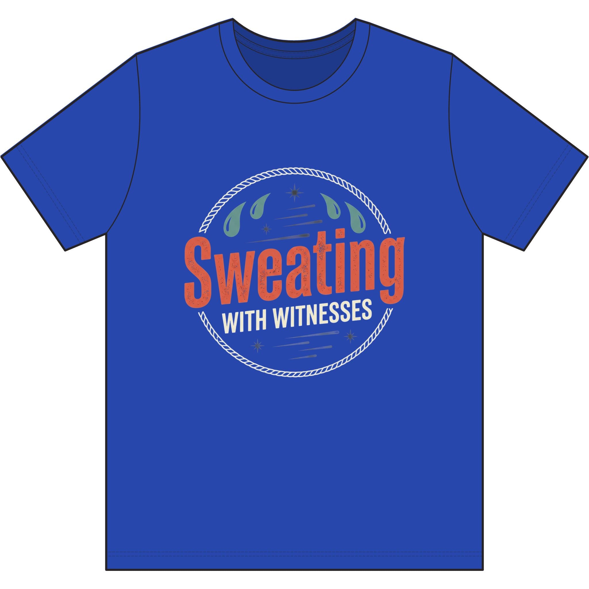 Sweating with Witnesses Dri-Power 100% Polyester T-Shirt