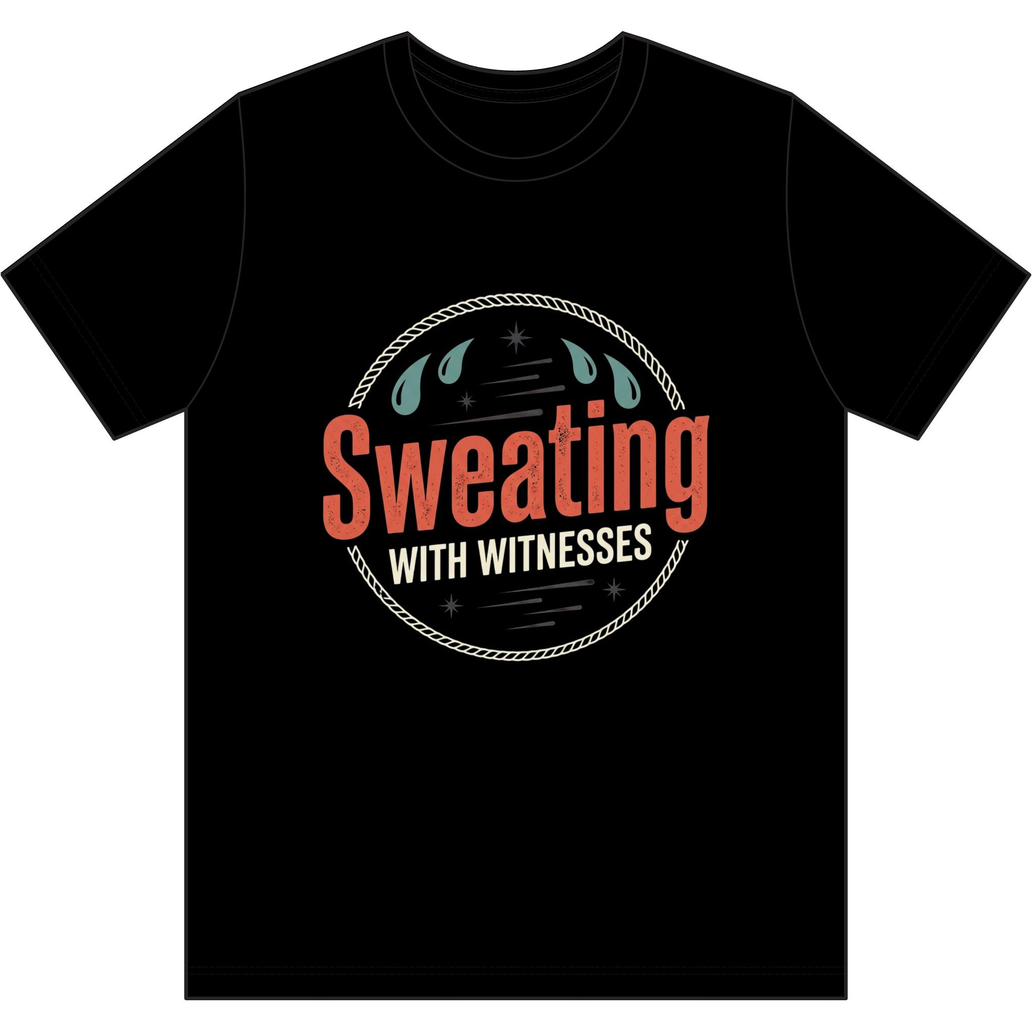 Sweating with Witnesses Dri-Power 100% Polyester T-Shirt