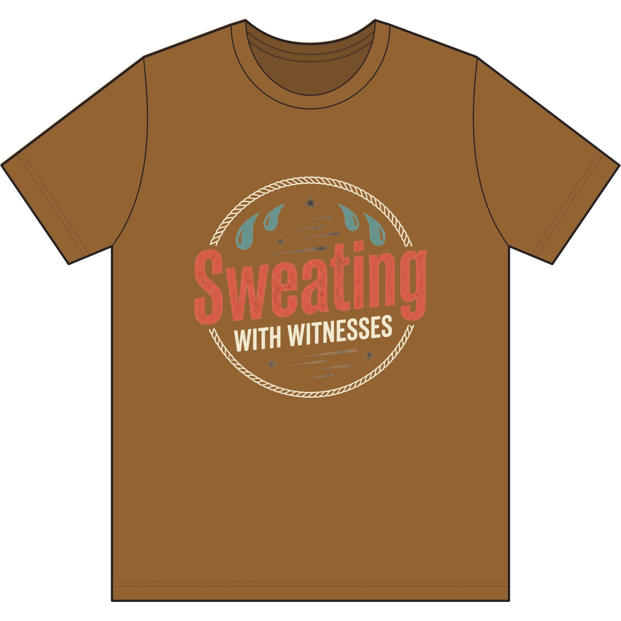 Sweating with Witnesses Dri-Power 100% Polyester T-Shirt