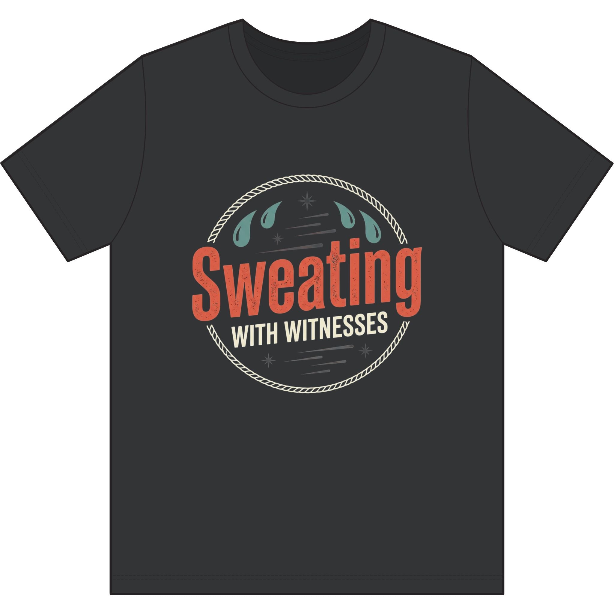 Sweating with Witnesses Dri-Power 100% Polyester T-Shirt