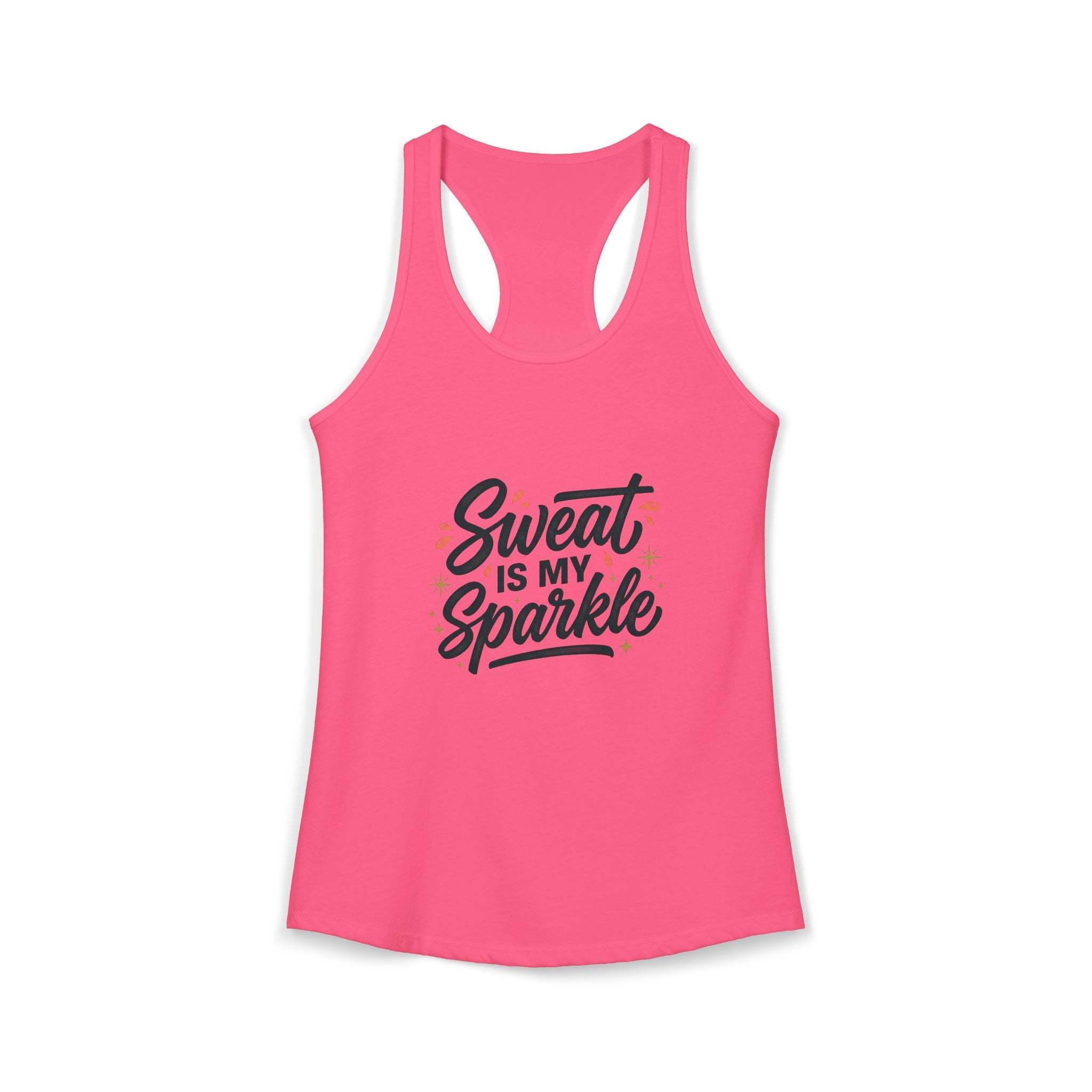 Sweat is My Sparkle Women's Ideal Racerback Tank