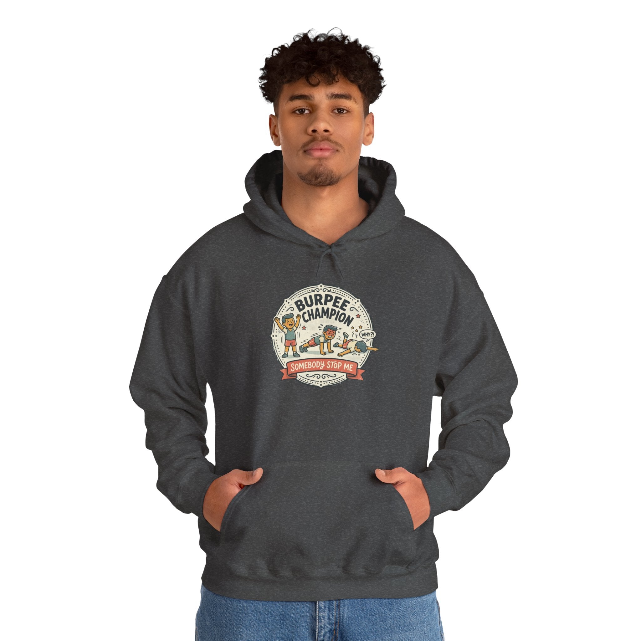 Burpee Champion Unisex Heavy Blend™ Hooded Sweatshirt