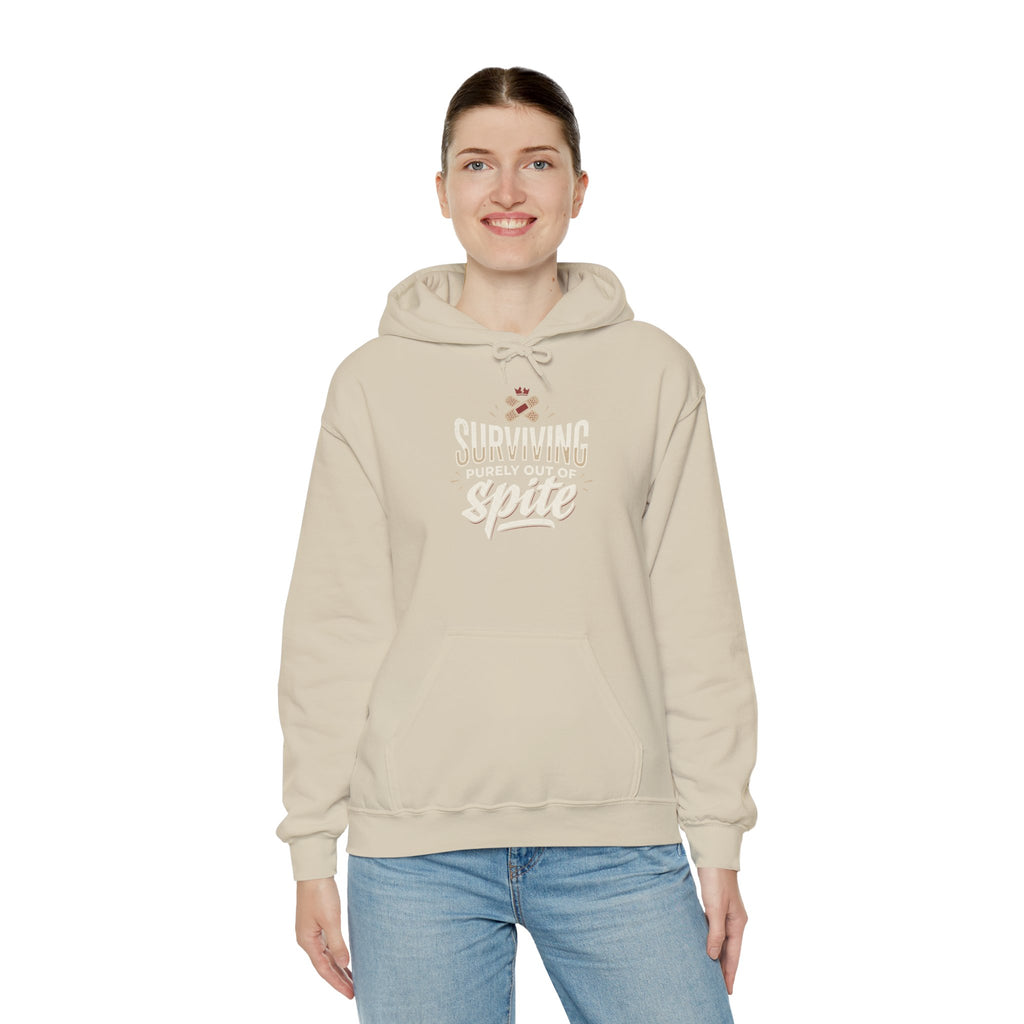 Surviving Purely Out of Spite Unisex Heavy Blend™ Hooded Sweatshirt