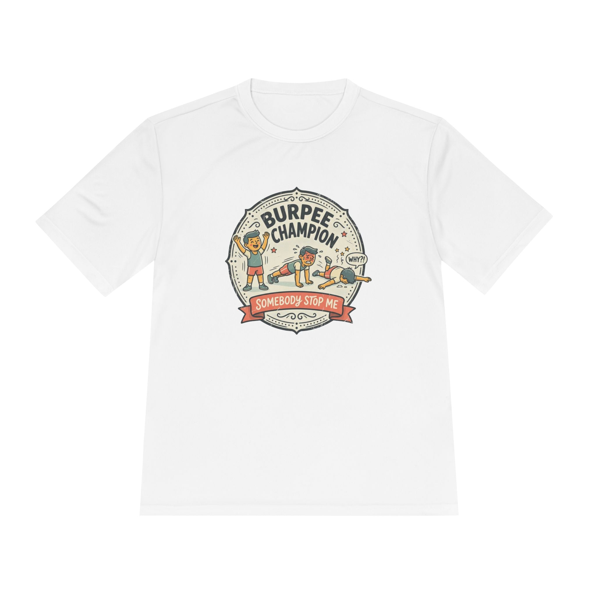 Burpee Champion Unisex Moisture Wicking Tee