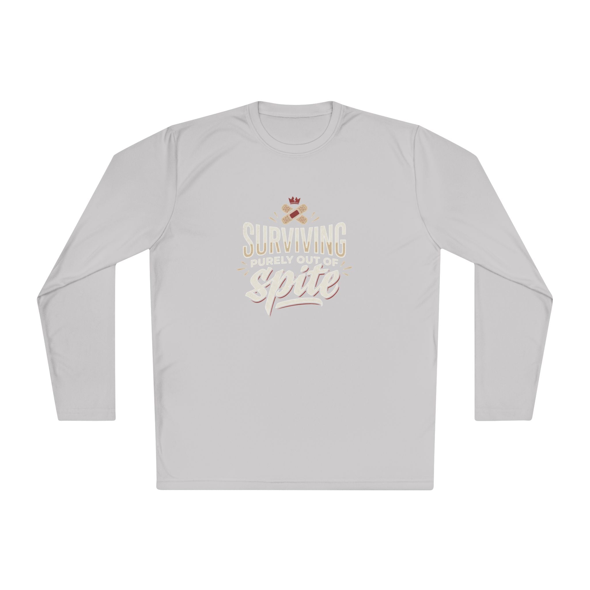 Surviving Purely Out of Spite Unisex Lightweight Long Sleeve Tee