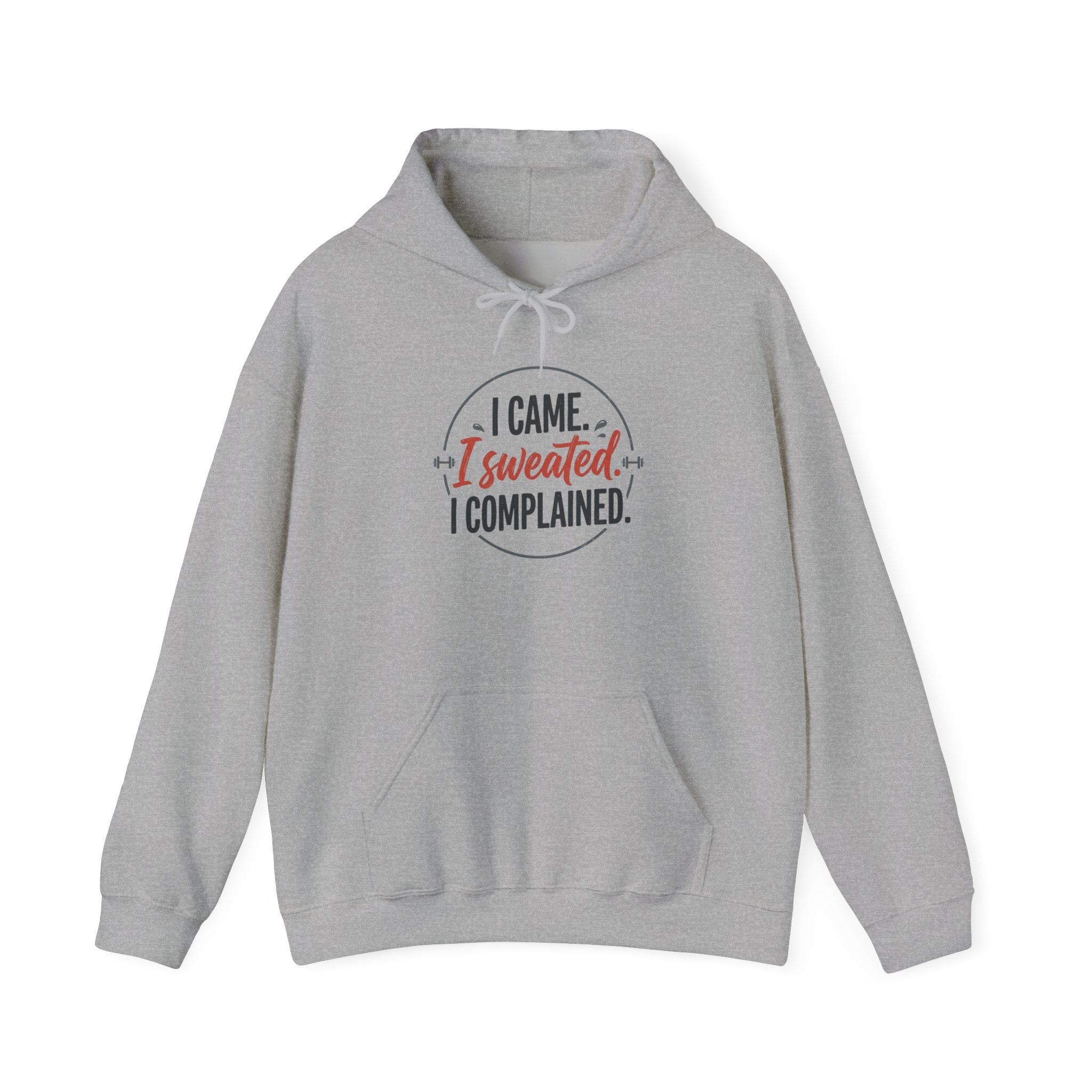 I Came I Sweated I Complained Unisex Heavy Blend™ Hooded Sweatshirt